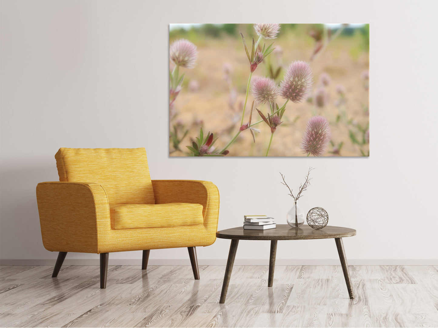 Leinwandbild Zarte Blumen