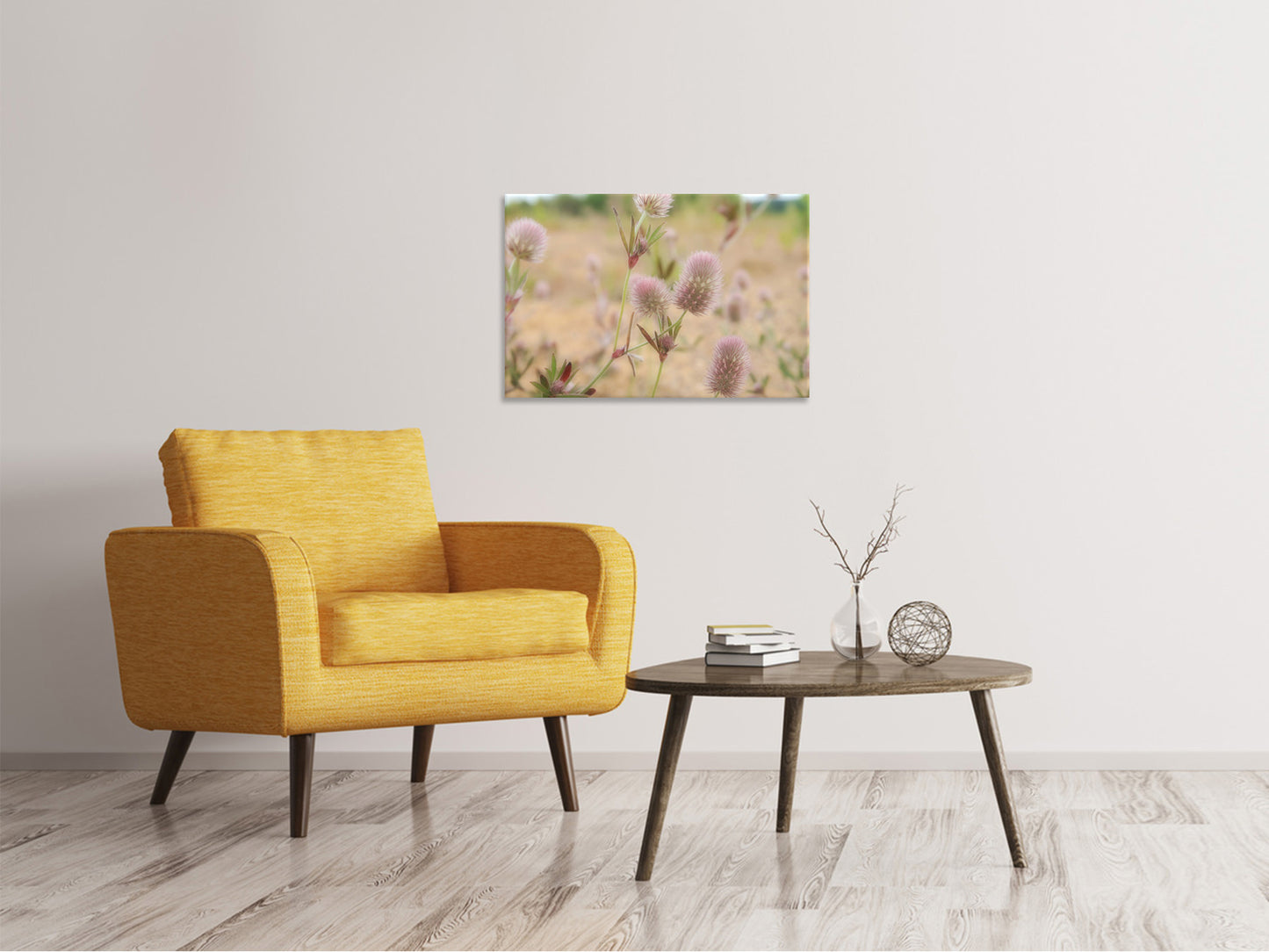 Leinwandbild Zarte Blumen