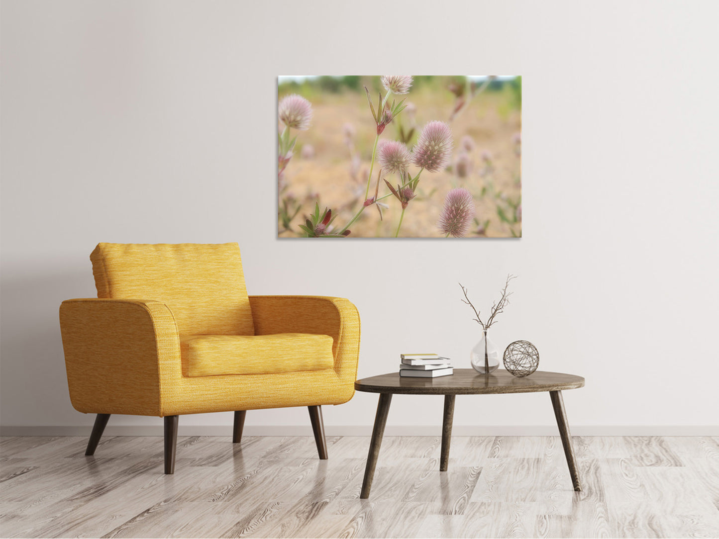 Leinwandbild Zarte Blumen