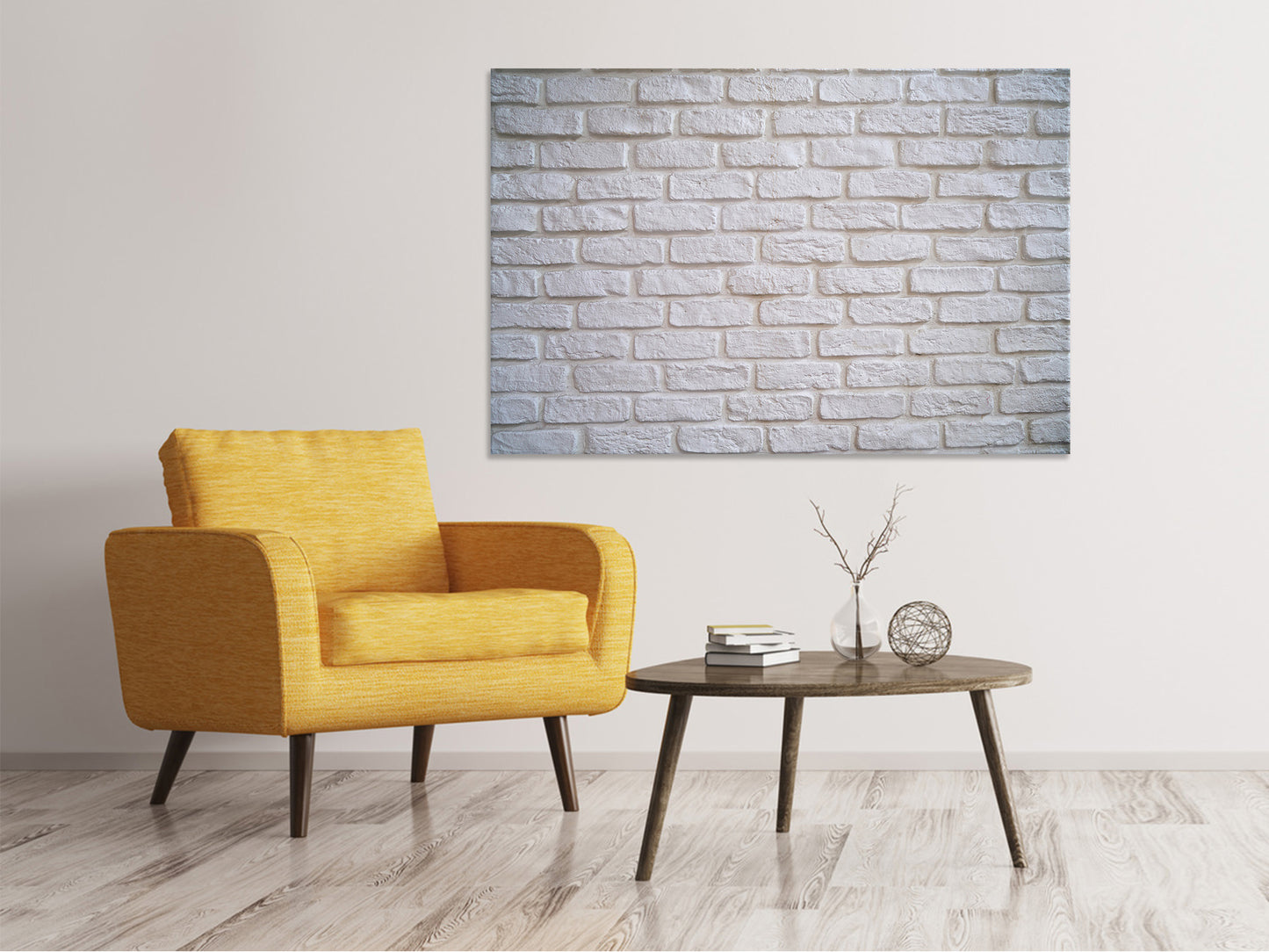 Leinwandbild Wandsteine