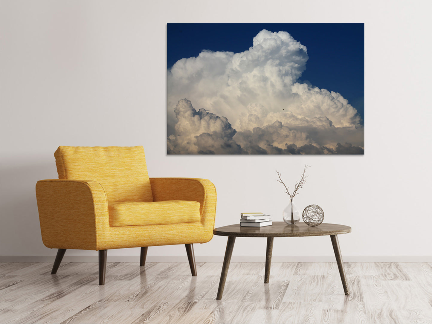 Leinwandbild Die Cumulus Wolke