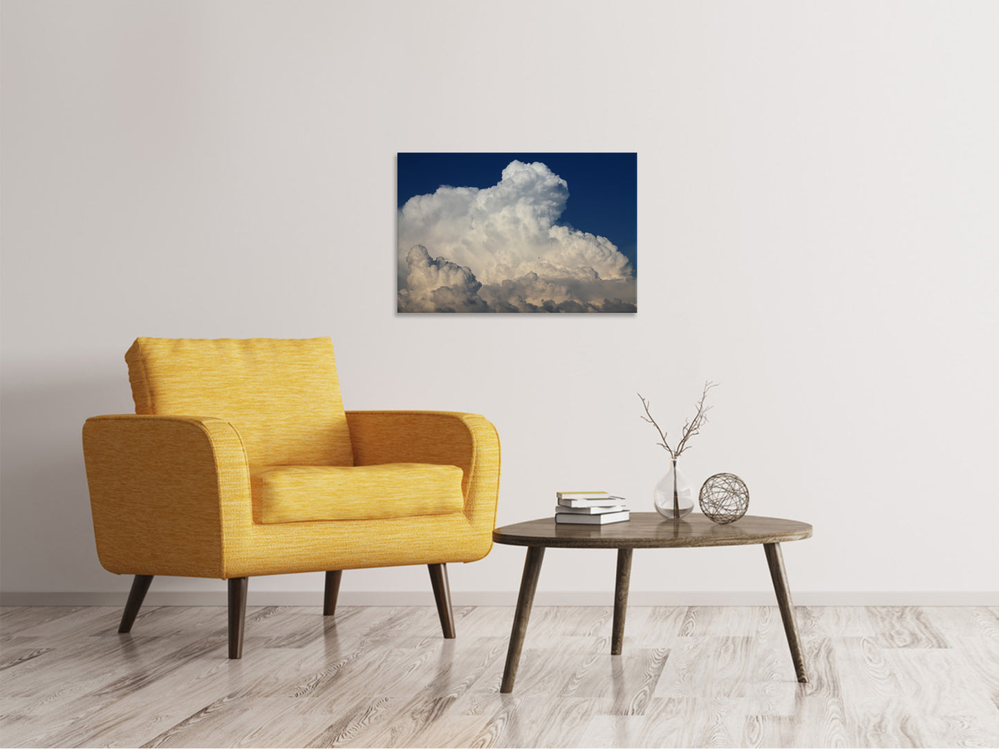 Leinwandbild Die Cumulus Wolke