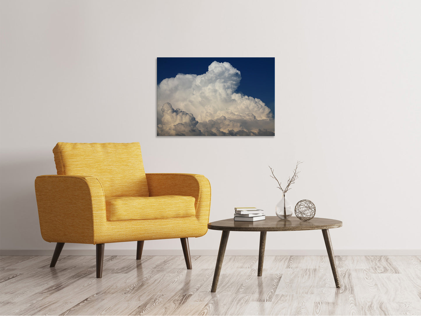 Leinwandbild Die Cumulus Wolke