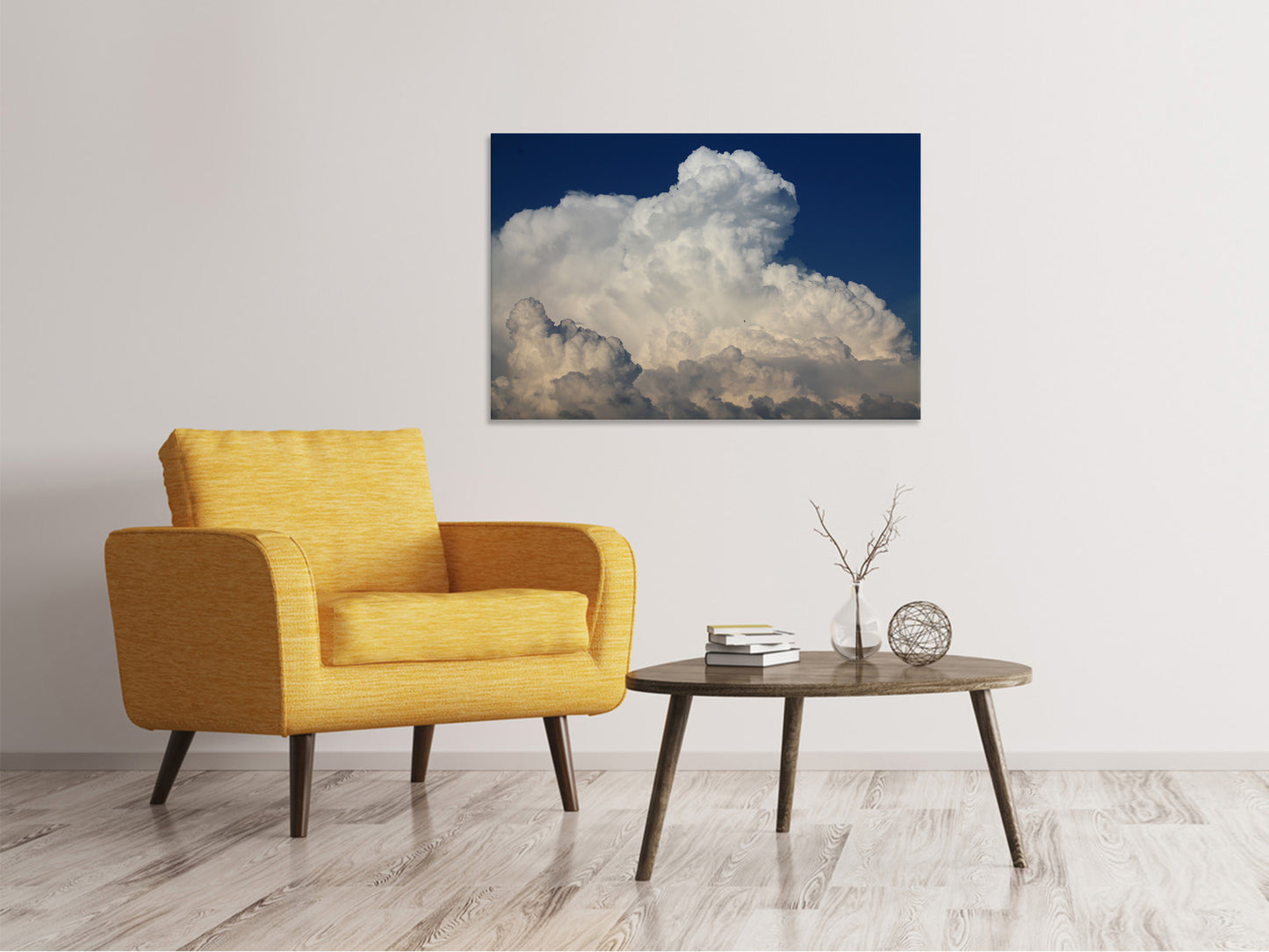 Leinwandbild Die Cumulus Wolke