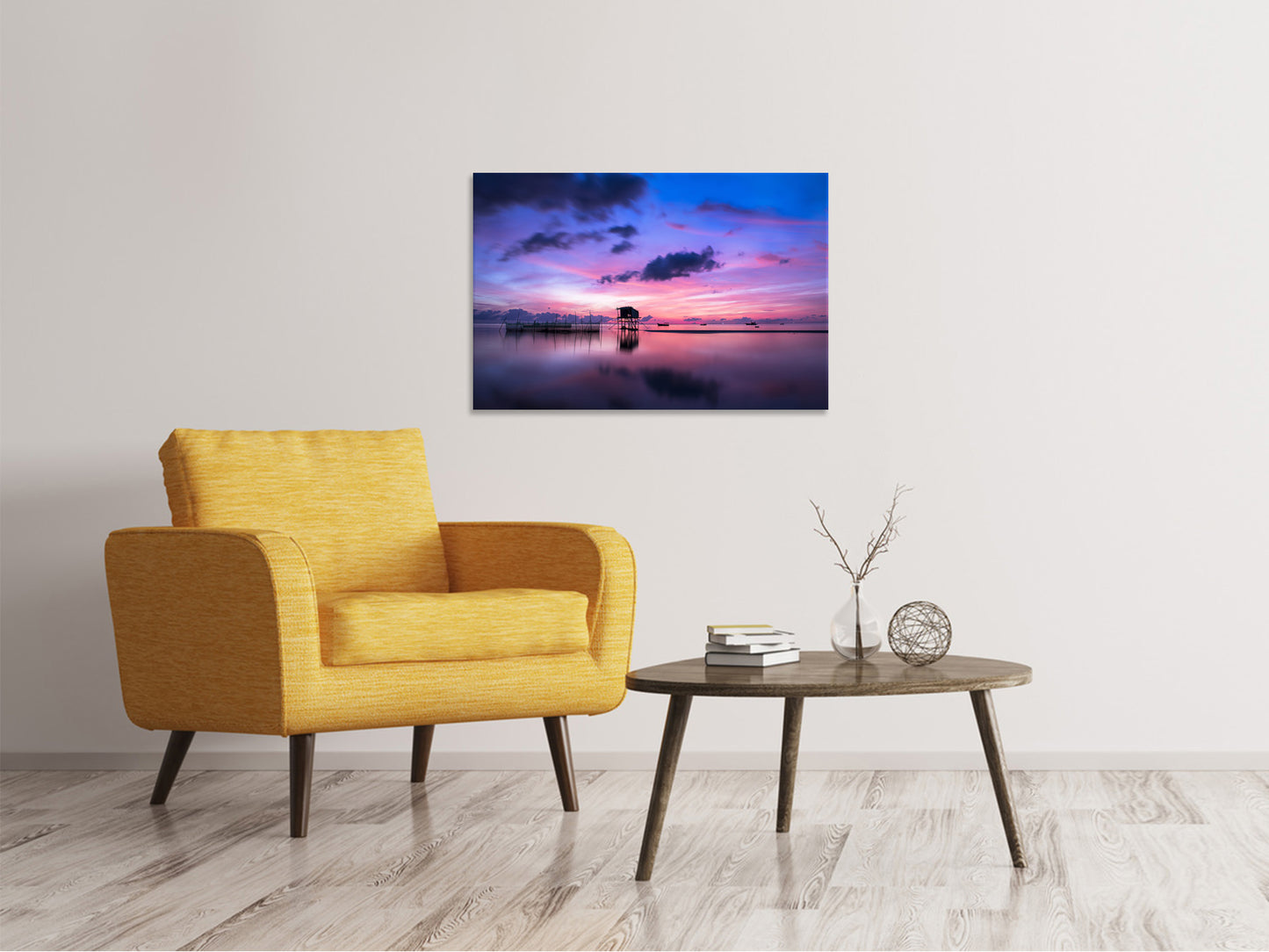 Leinwandbild Leiser Sonnenaufgang