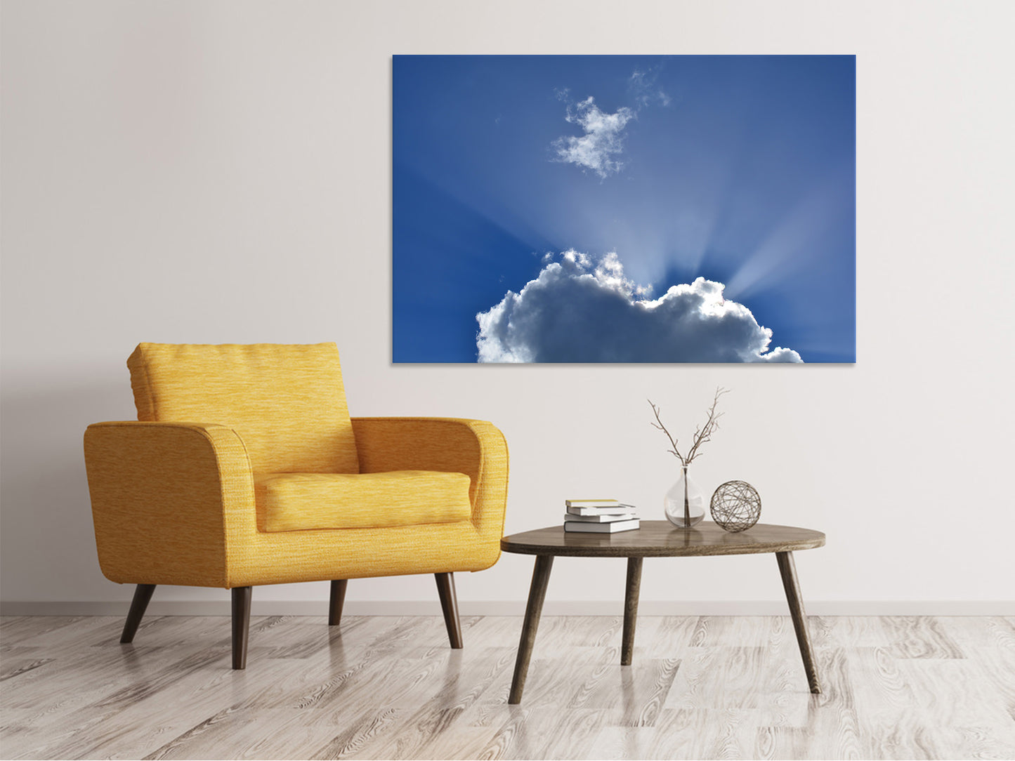 Leinwandbild Ein Wolken Bild