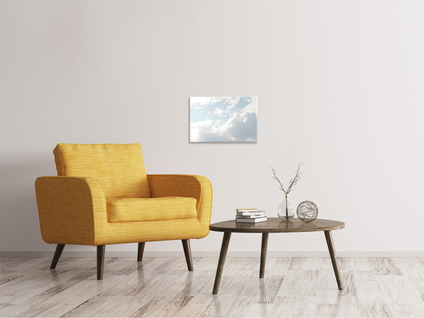 Leinwandbild Wolken im Licht