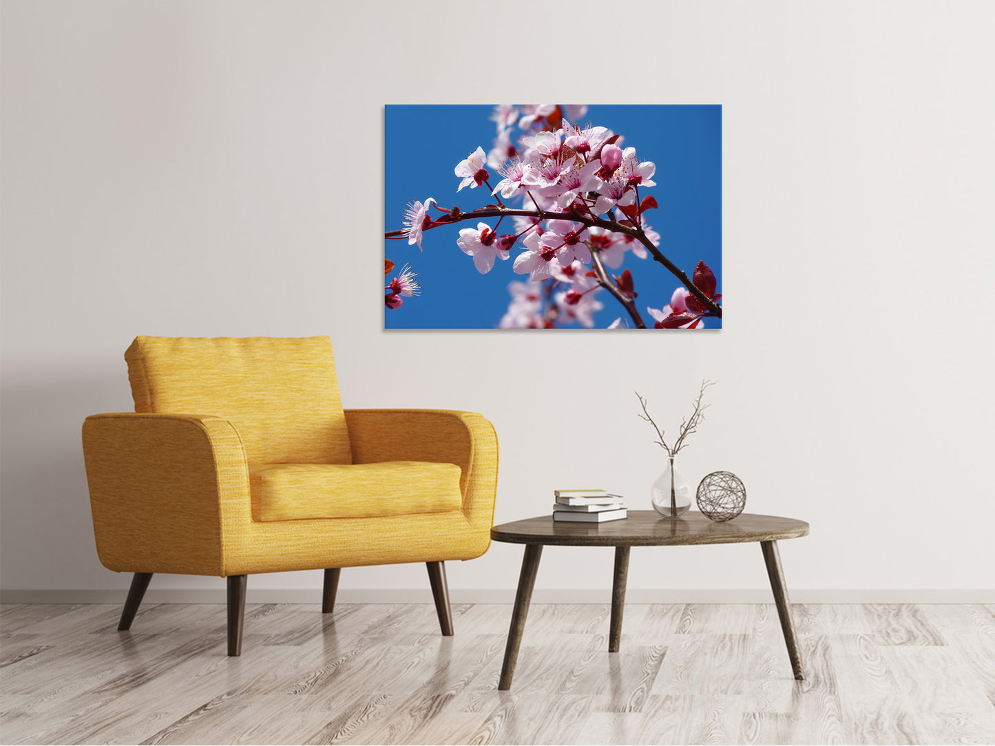 Leinwandbild Die Mandelblüte