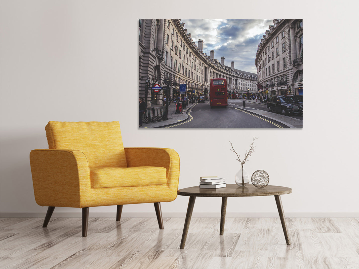 Leinwandbild Typisch London