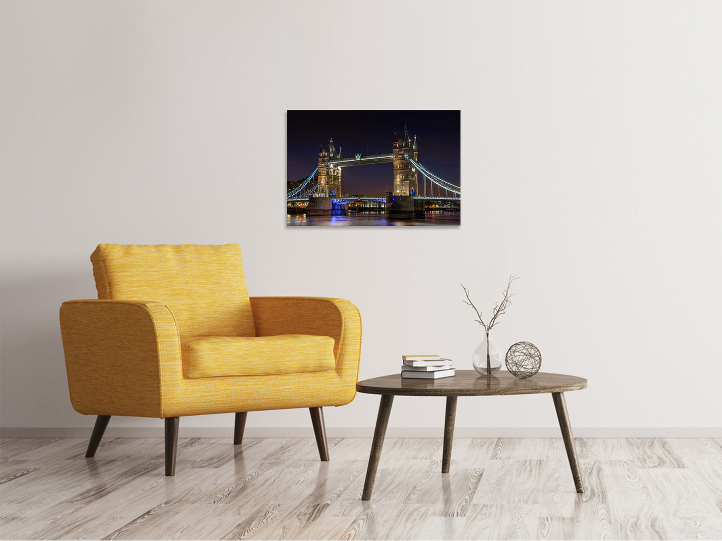 Leinwandbild Neugotische Tower Bridge