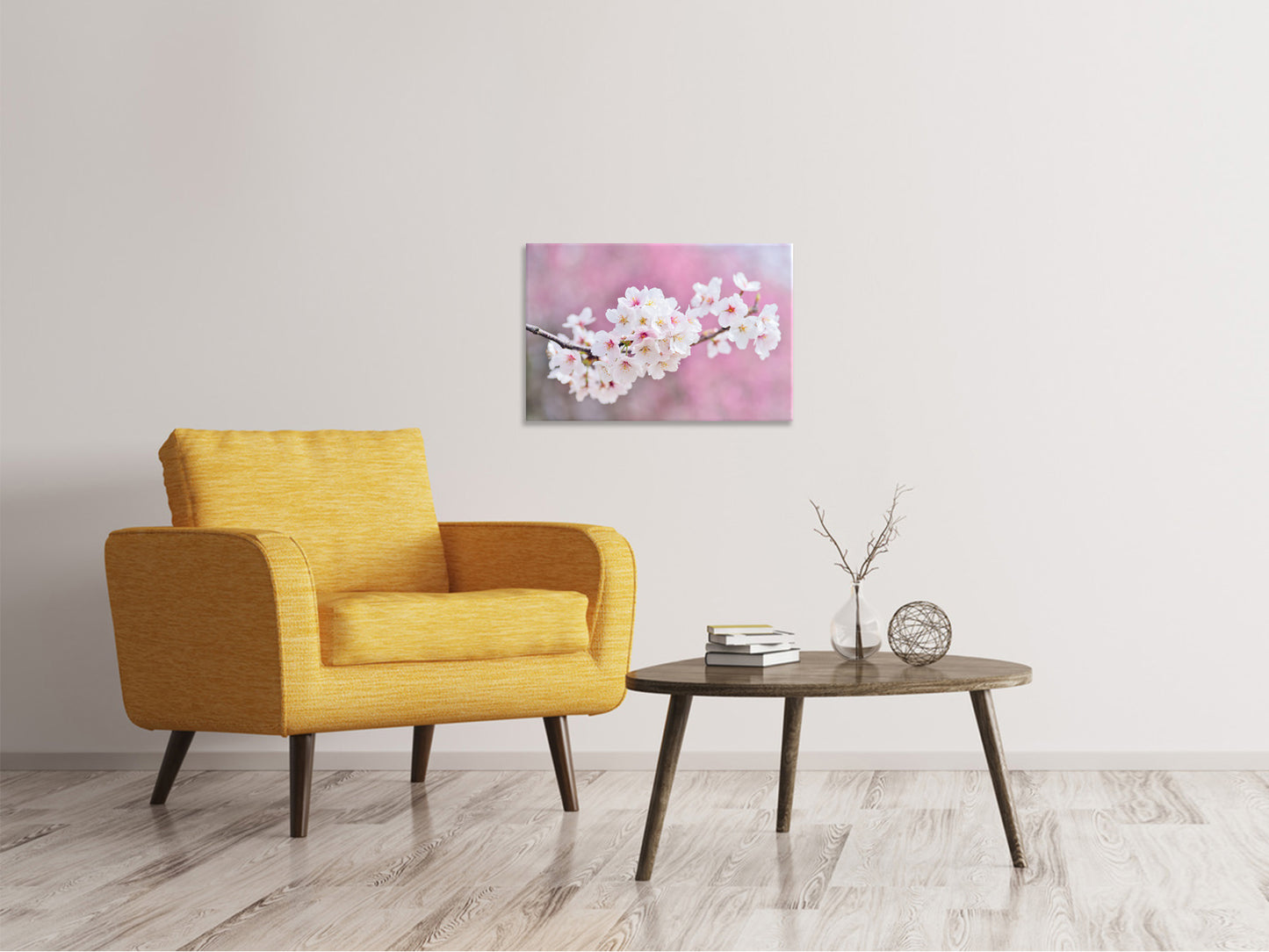 Leinwandbild Kirschblüten XXL