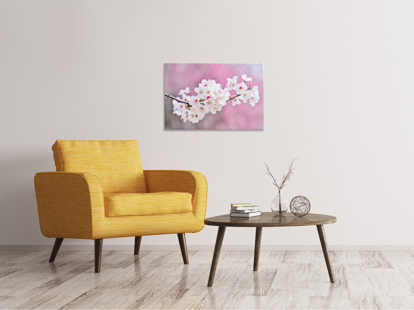 Leinwandbild Kirschblüten XXL