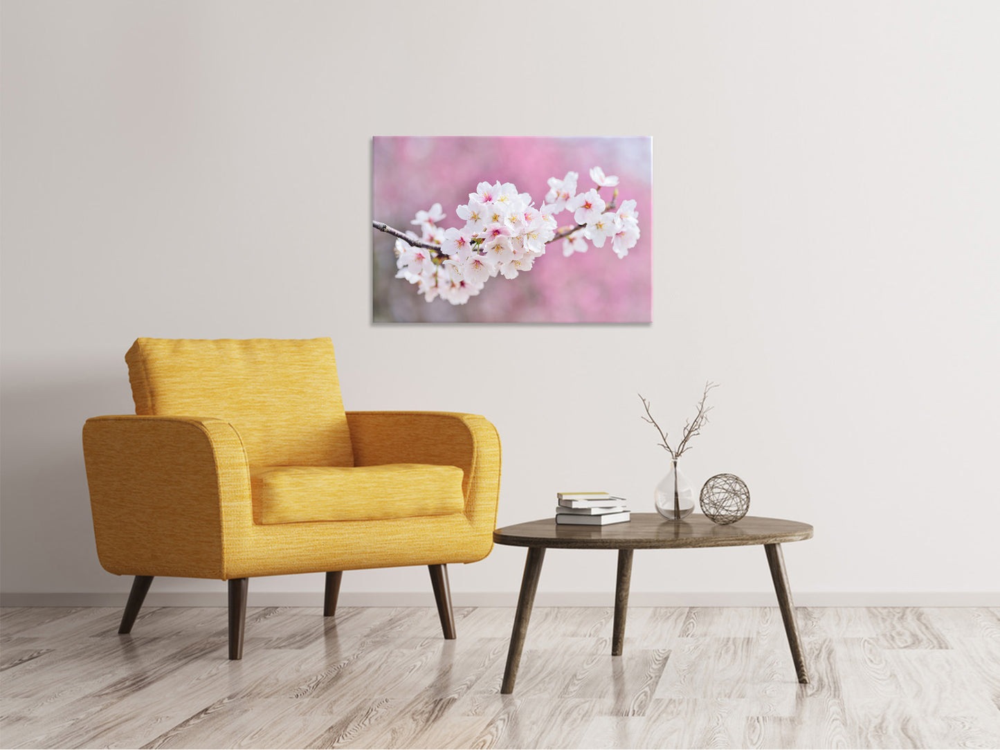 Leinwandbild Kirschblüten XXL