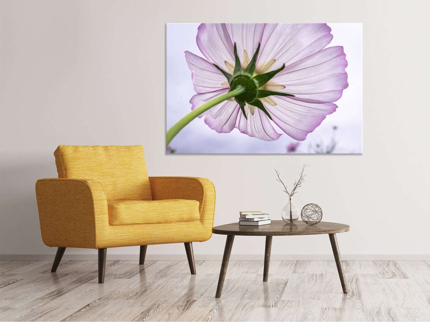 Leinwandbild Die Kosmos Blume