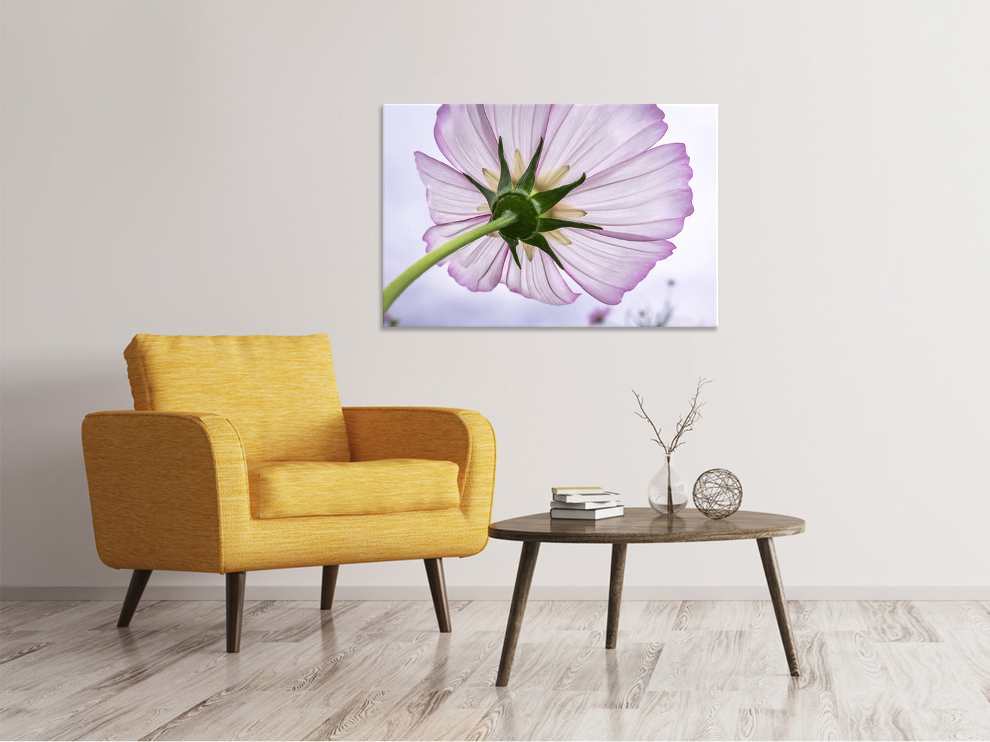 Leinwandbild Die Kosmos Blume