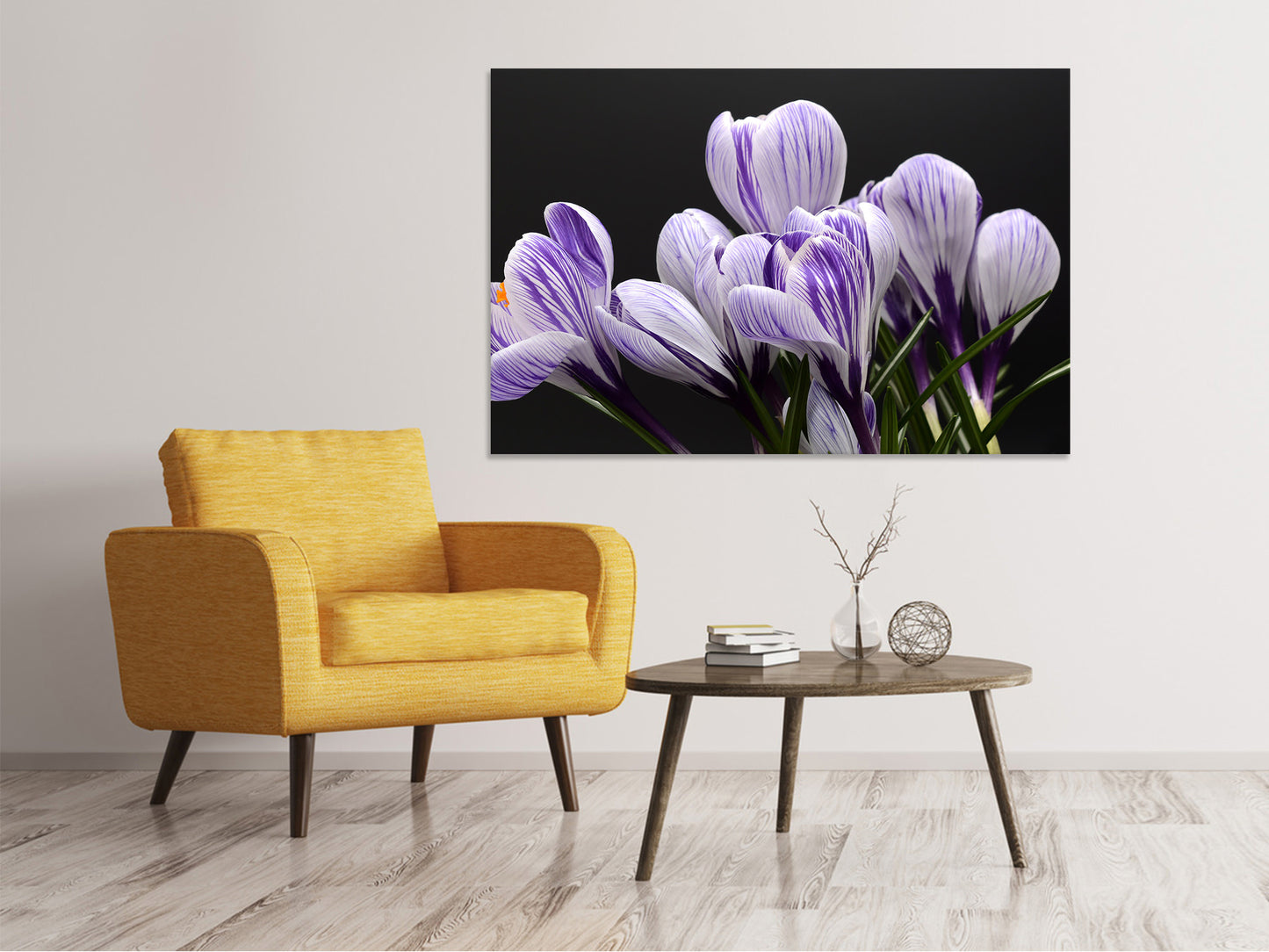 Leinwandbild Der Krokus