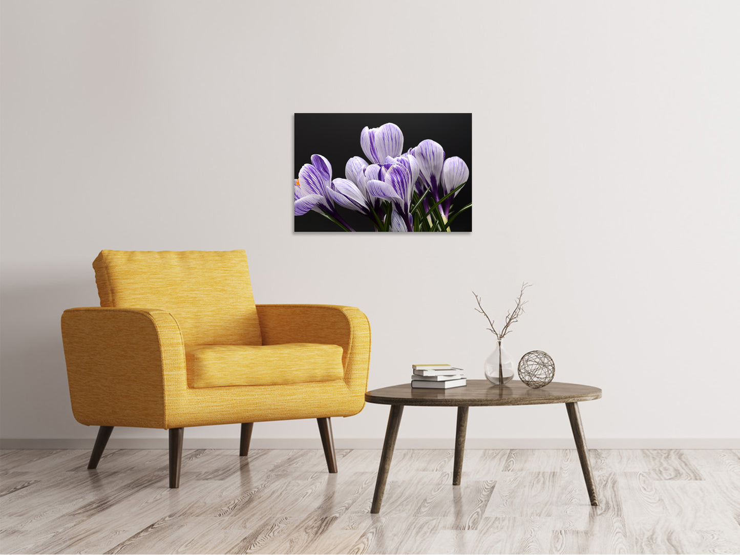 Leinwandbild Der Krokus