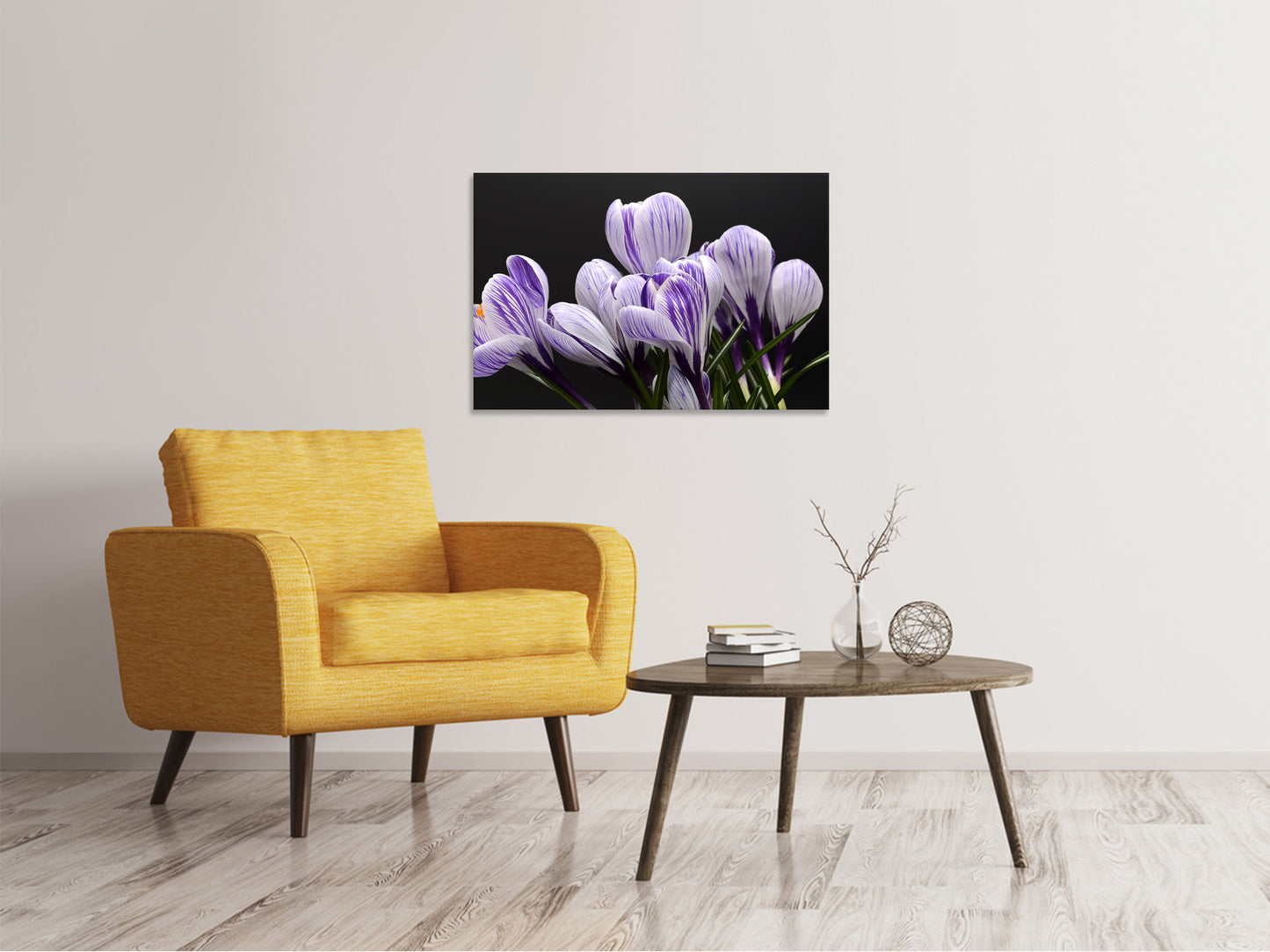 Leinwandbild Der Krokus