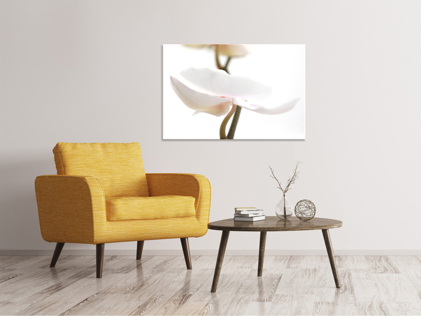 Leinwandbild XXL Orchideenblüte