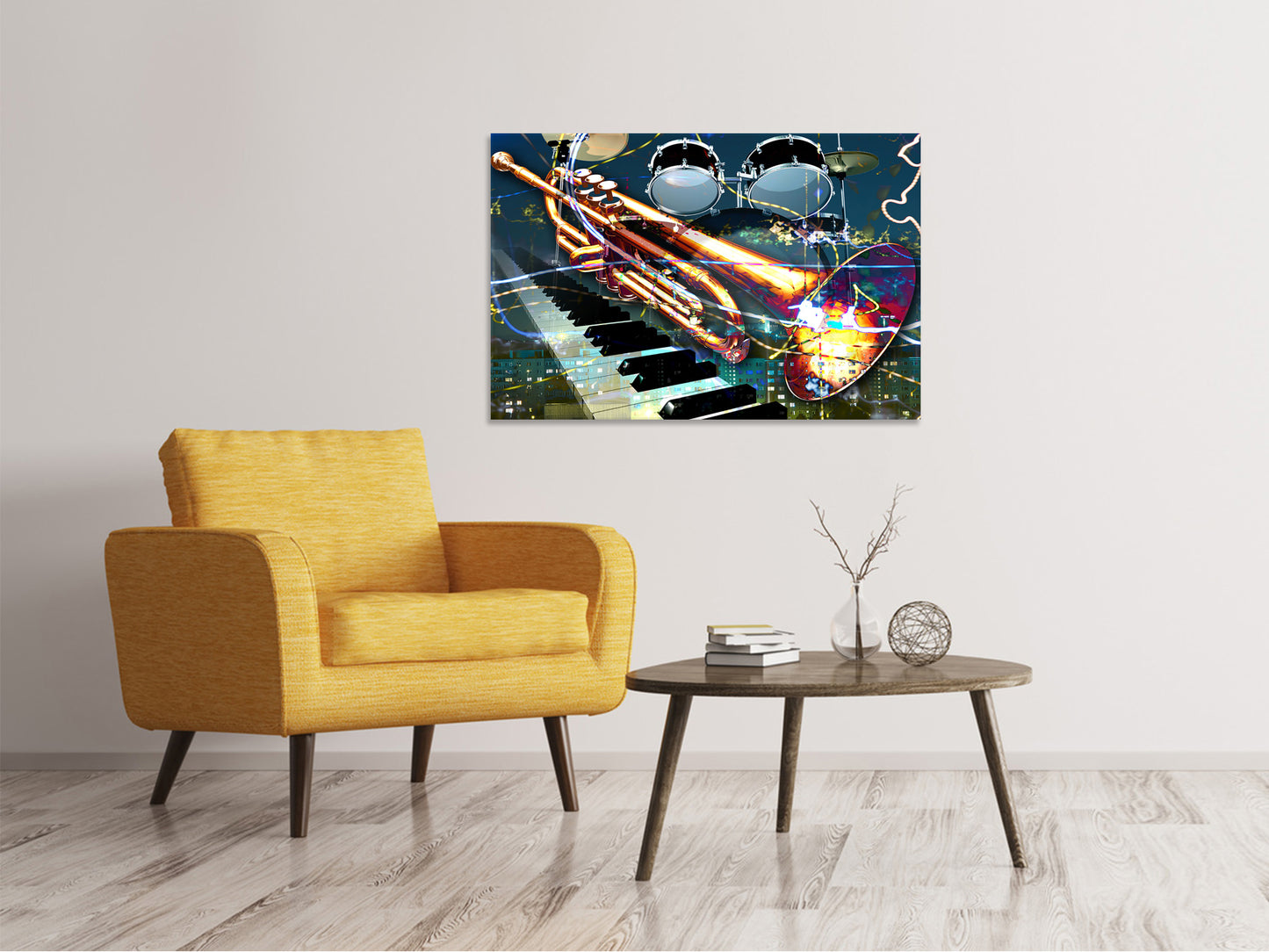 Leinwandbild Let The Music Play