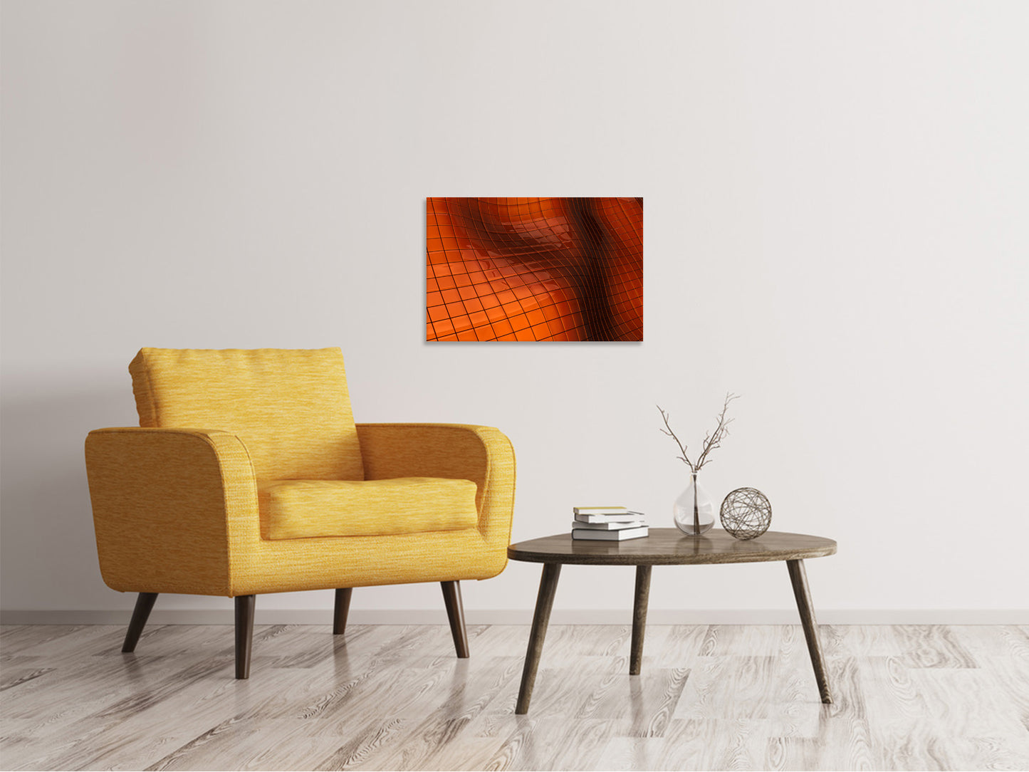 Leinwandbild 3D-Kacheln