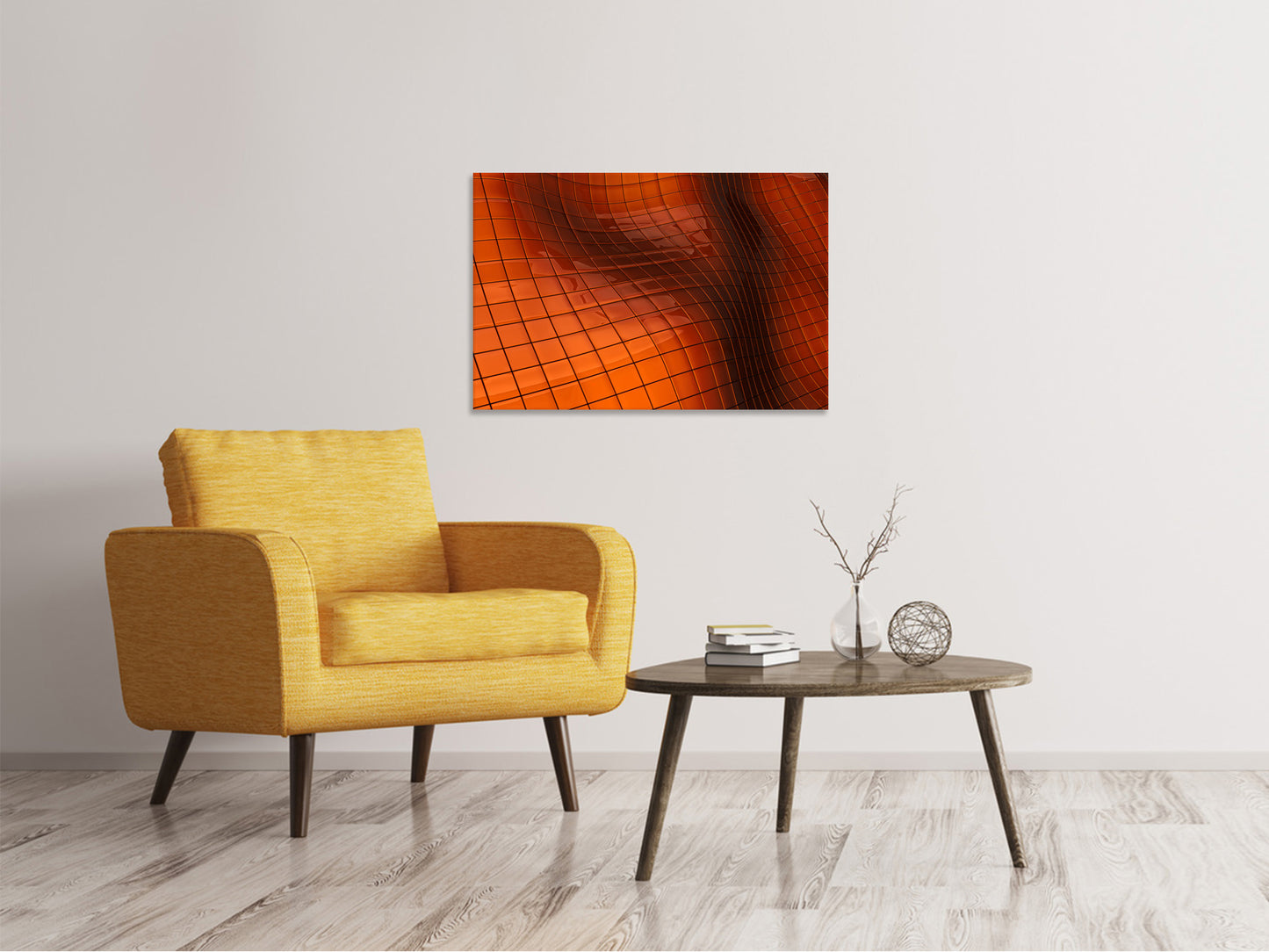 Leinwandbild 3D-Kacheln