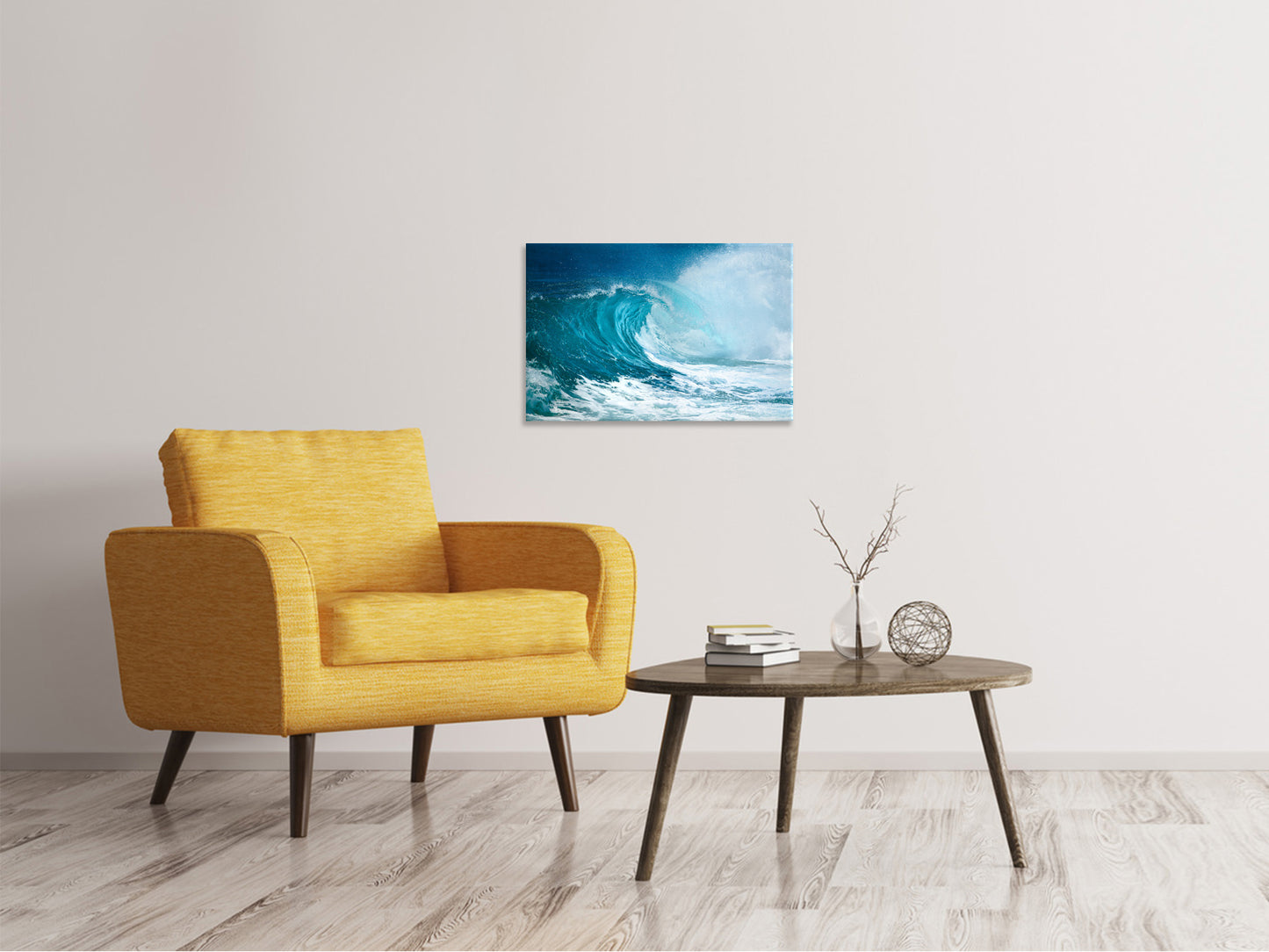 Leinwandbild Die perfekte Welle
