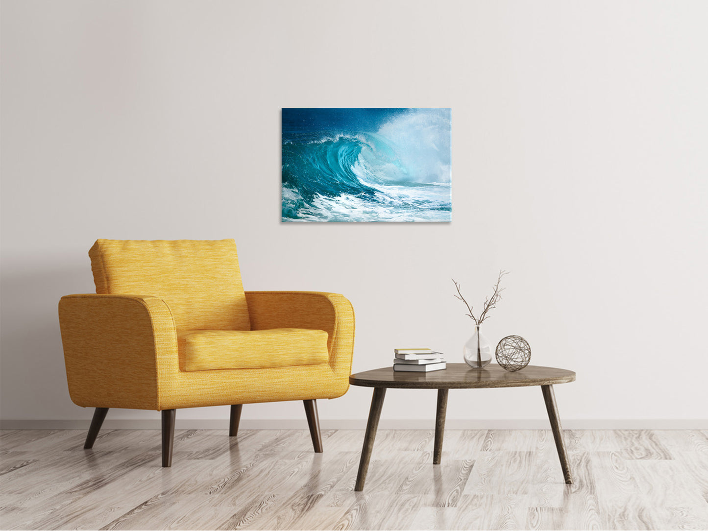 Leinwandbild Die perfekte Welle