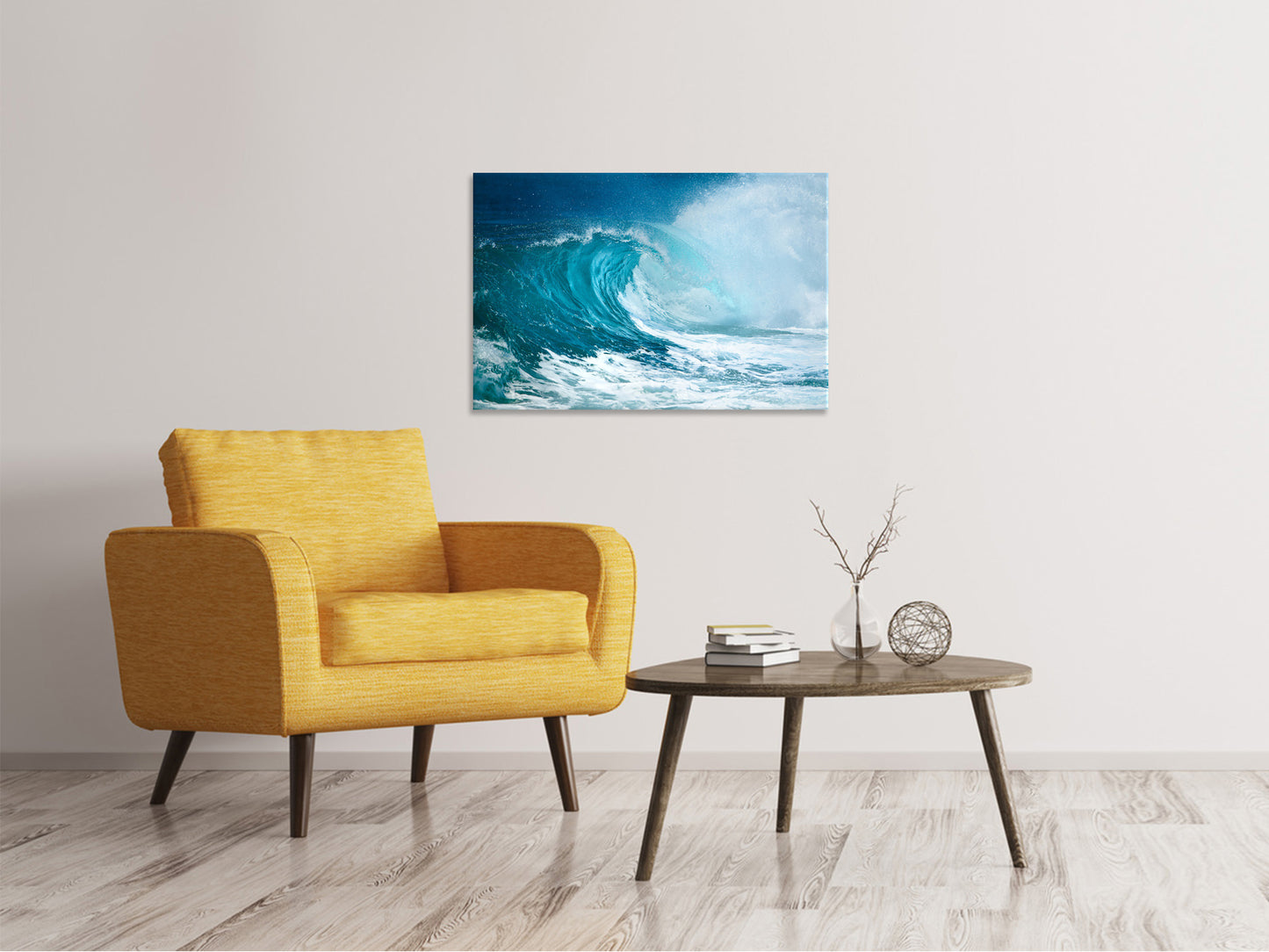 Leinwandbild Die perfekte Welle