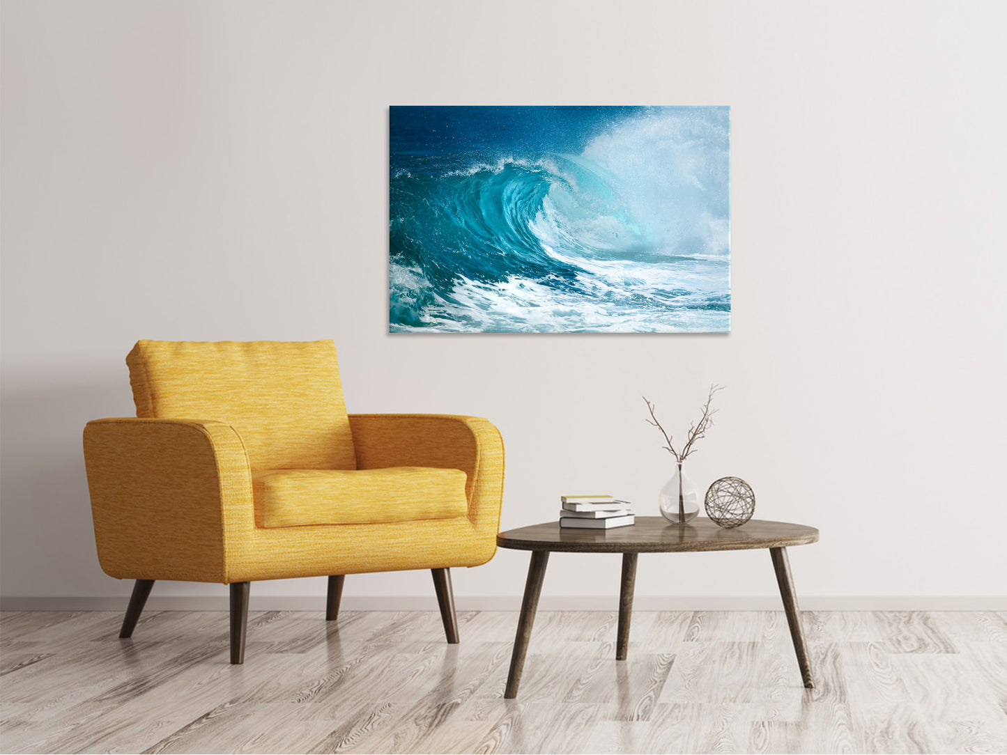 Leinwandbild Die perfekte Welle