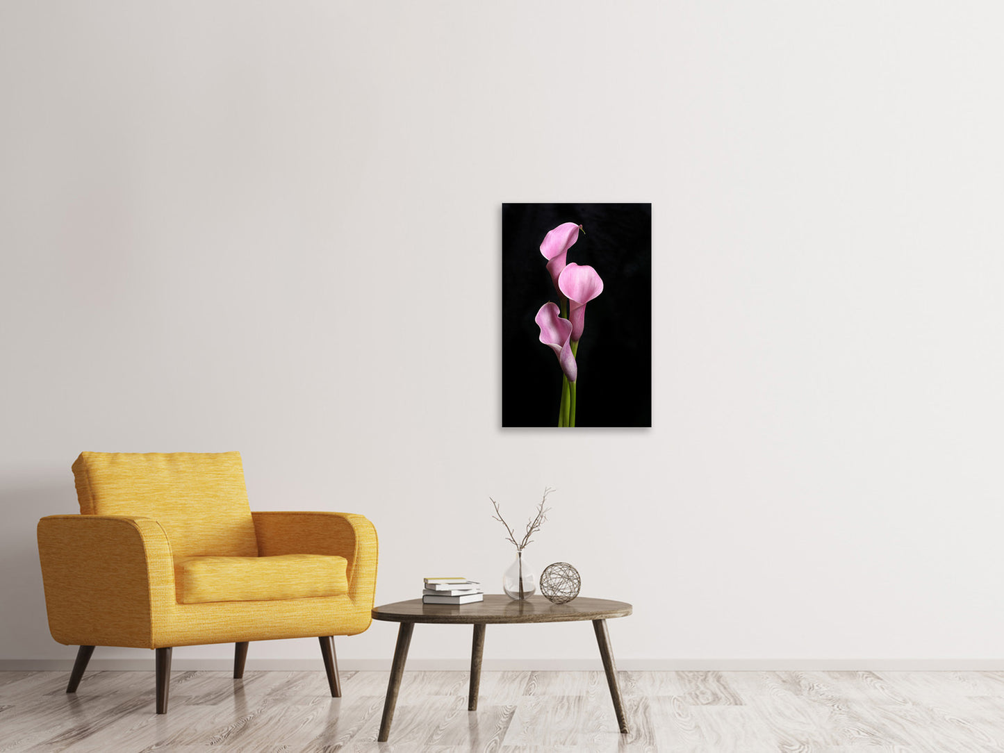 Leinwandbild 3 Lila-Callas