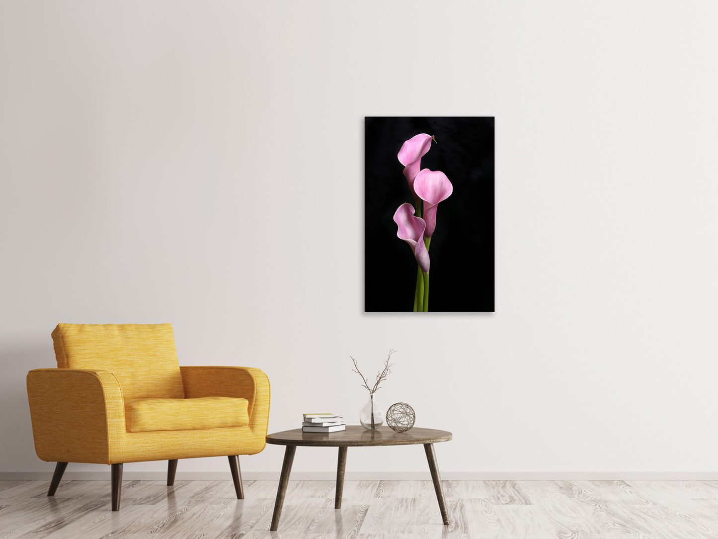 Leinwandbild 3 Lila-Callas