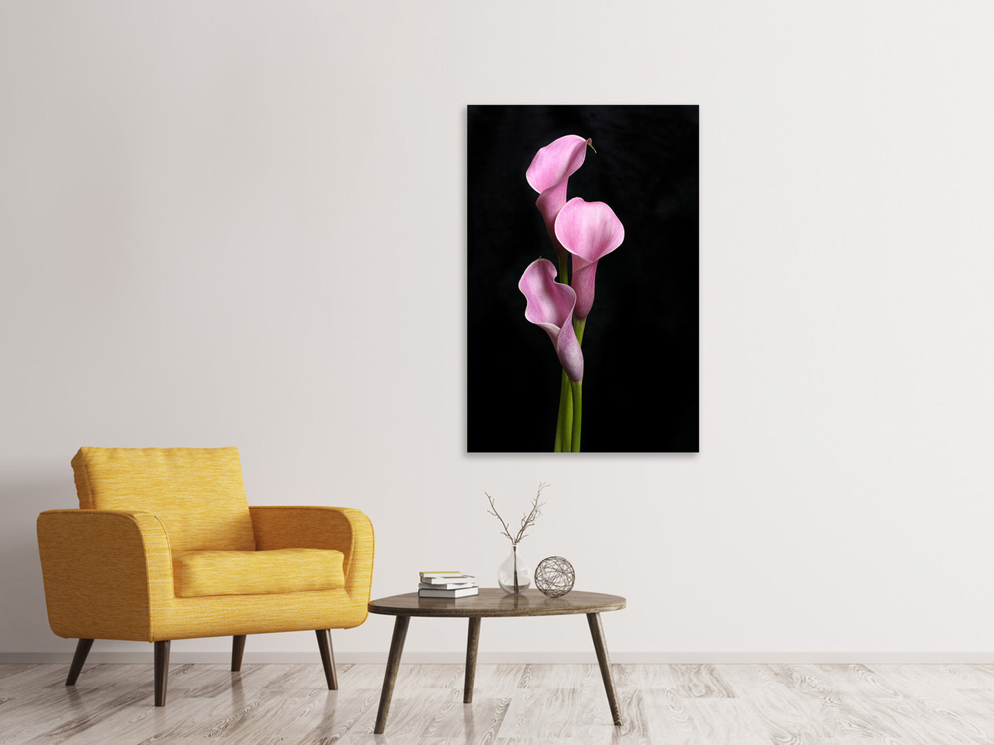 Leinwandbild 3 Lila-Callas