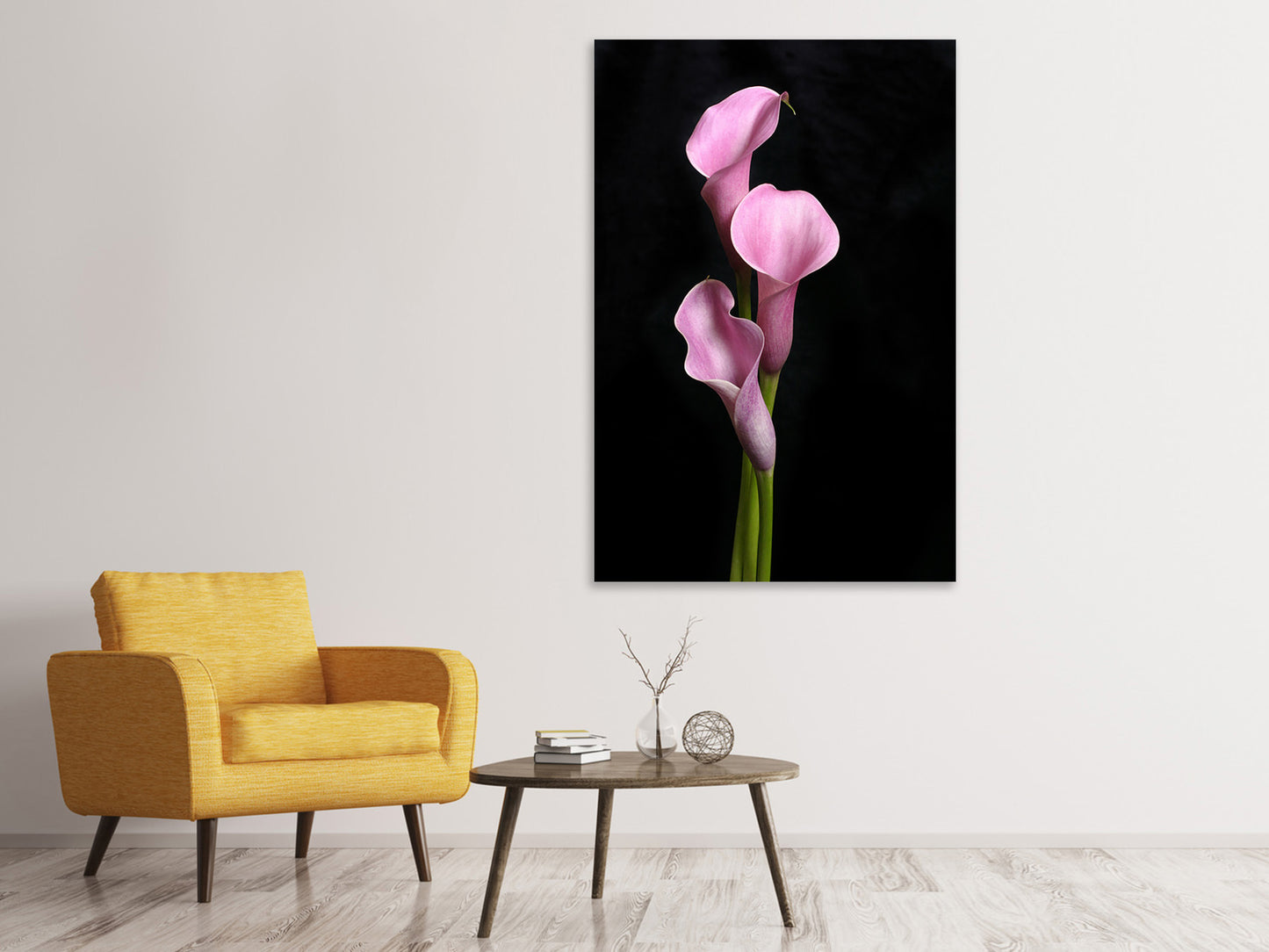 Leinwandbild 3 Lila-Callas