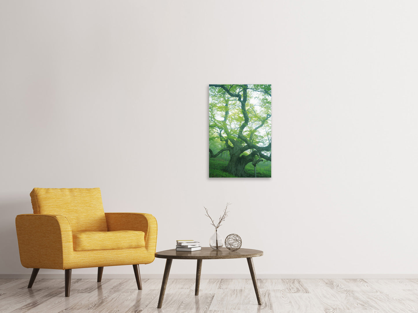 Leinwandbild Der alte Baum
