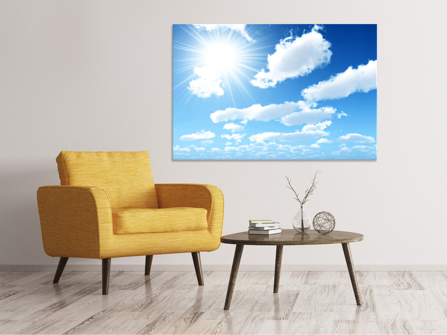 Leinwandbild Am Himmel