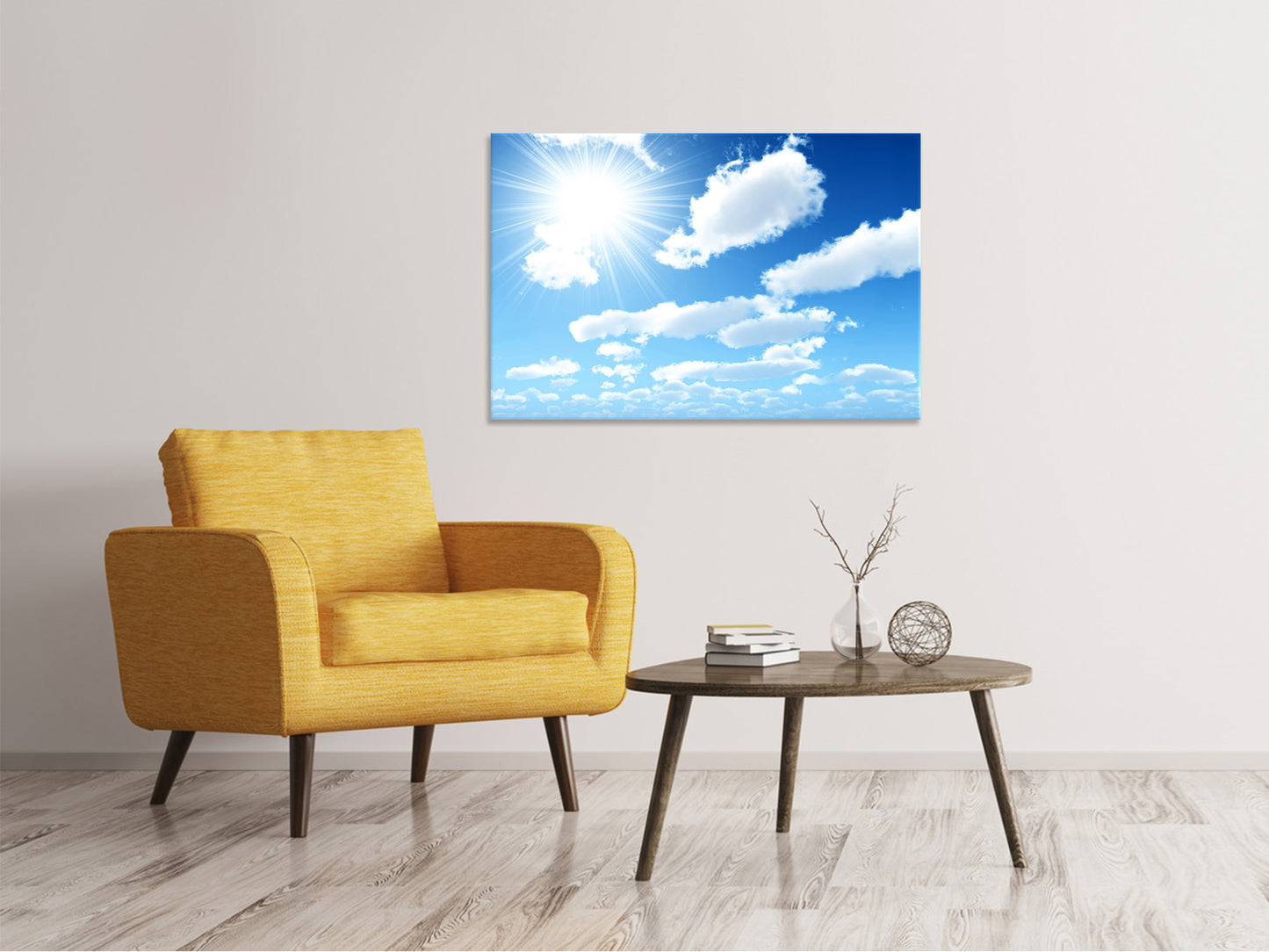 Leinwandbild Am Himmel