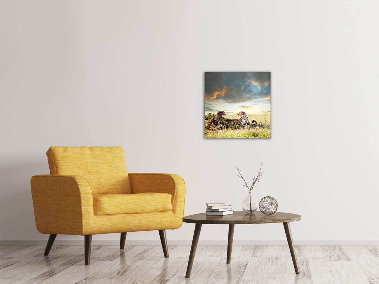 Leinwandbild Geparden