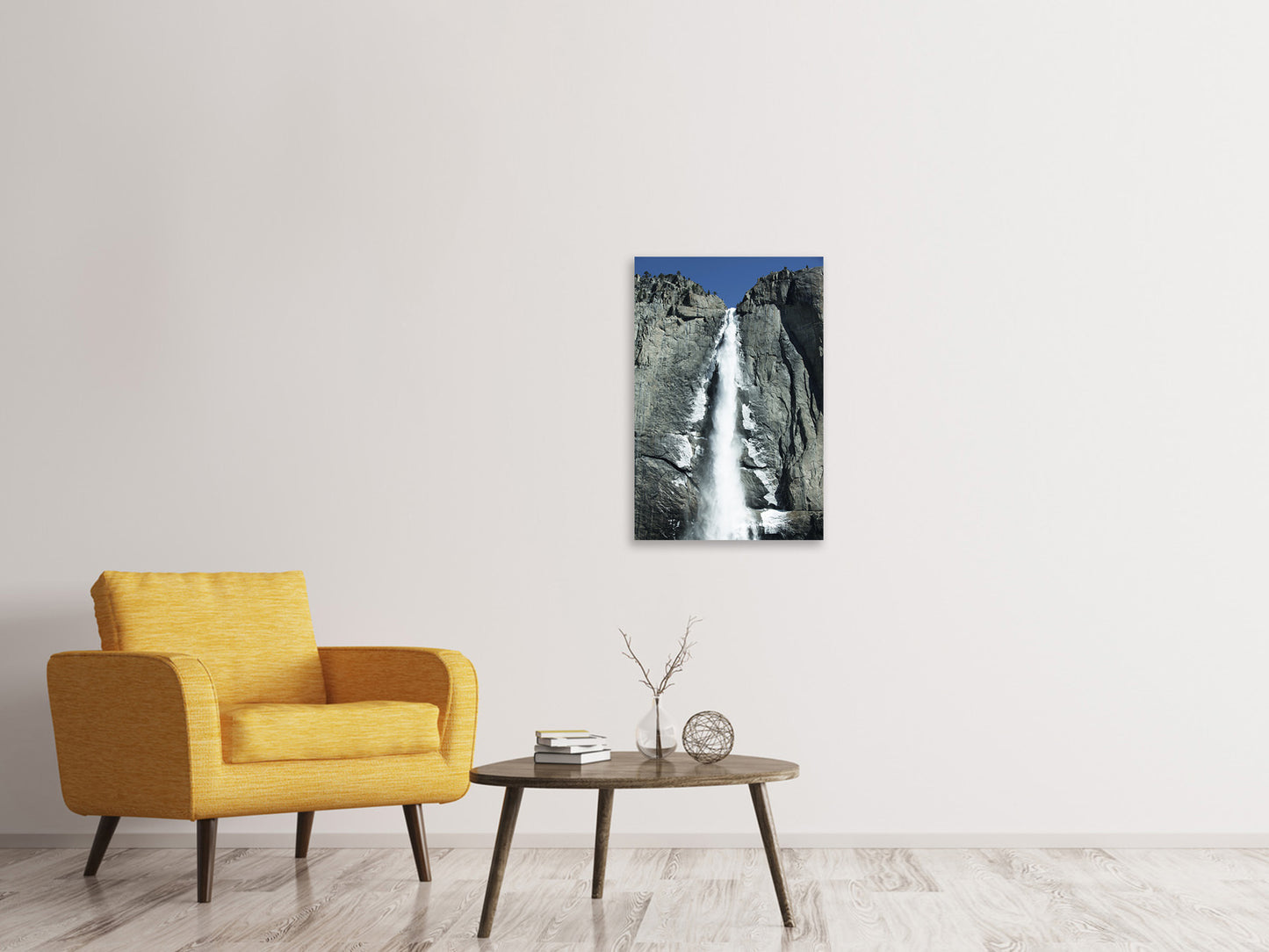 Leinwandbild Wasserfall Yosemite