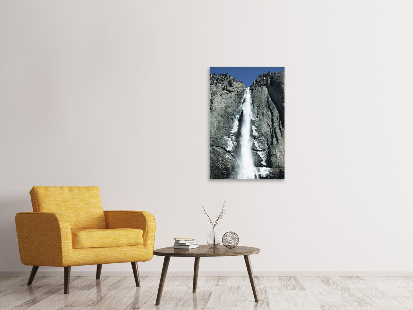 Leinwandbild Wasserfall Yosemite