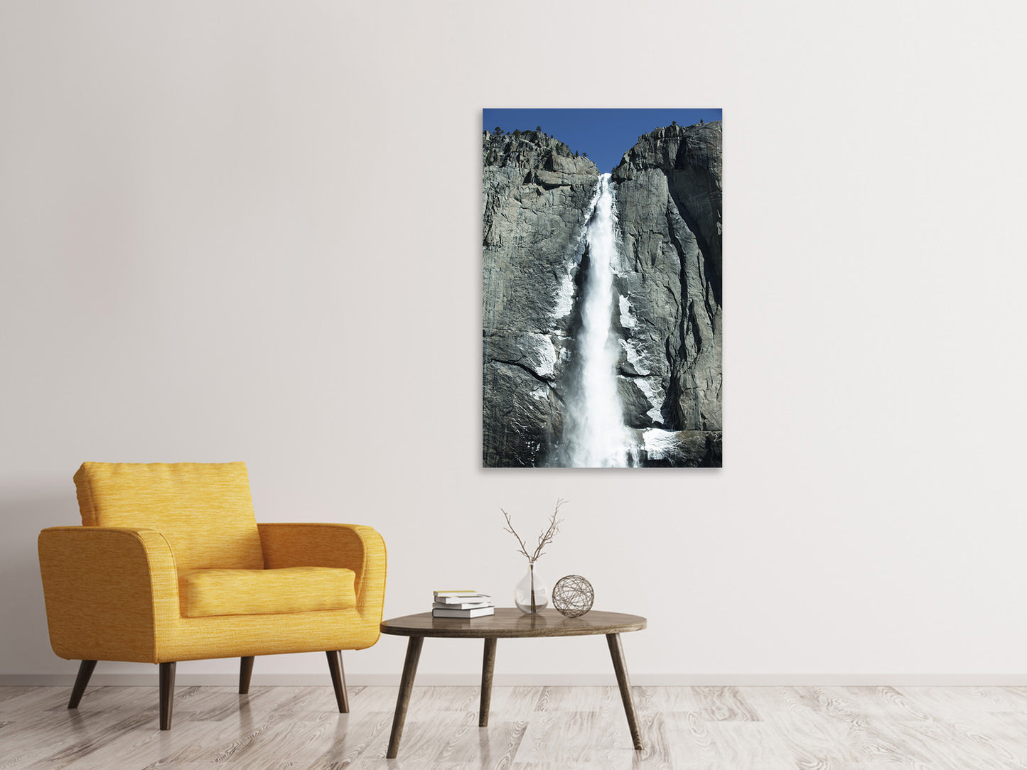 Leinwandbild Wasserfall Yosemite