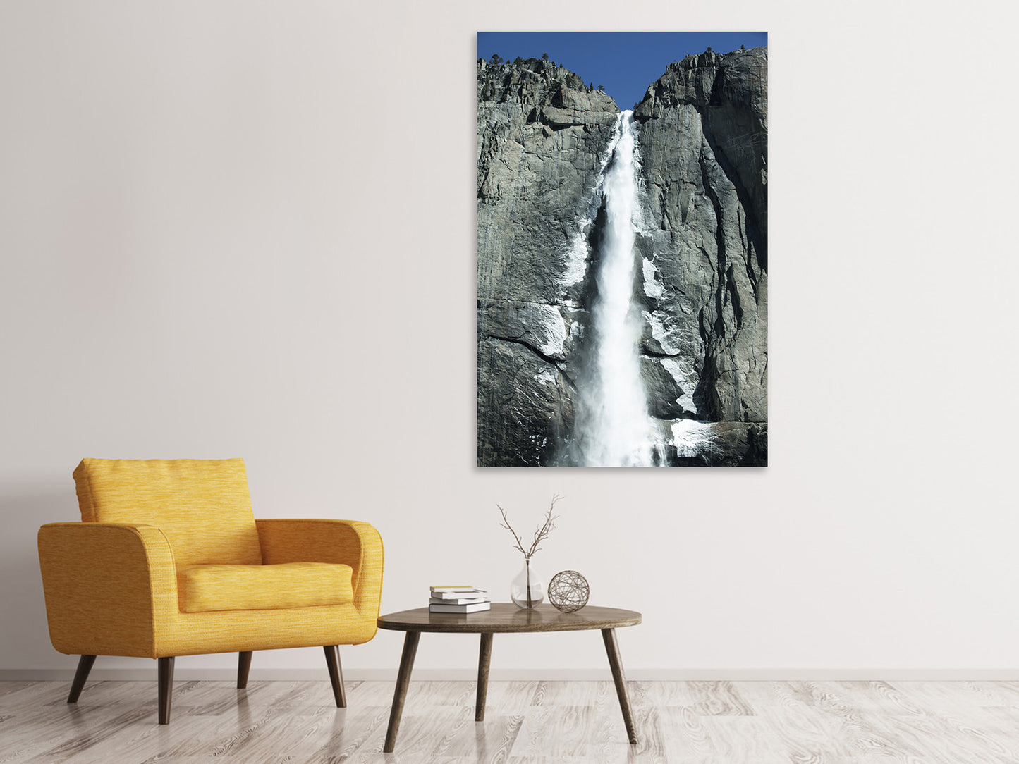 Leinwandbild Wasserfall Yosemite