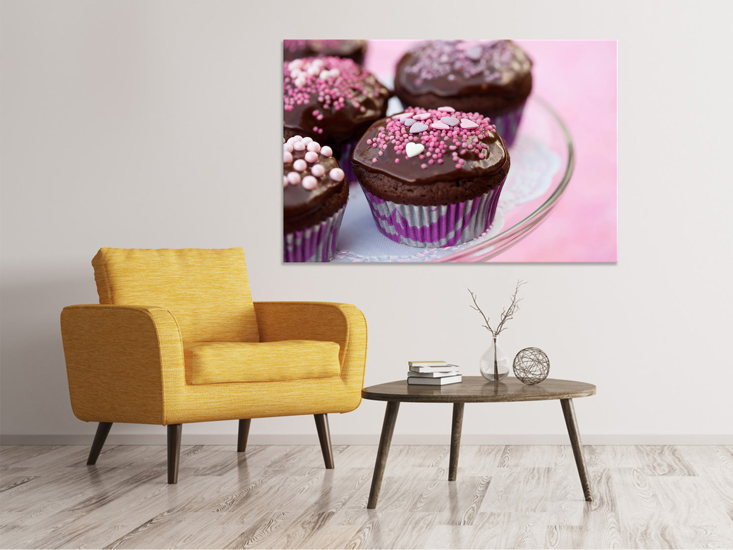 Leinwandbild Muffins
