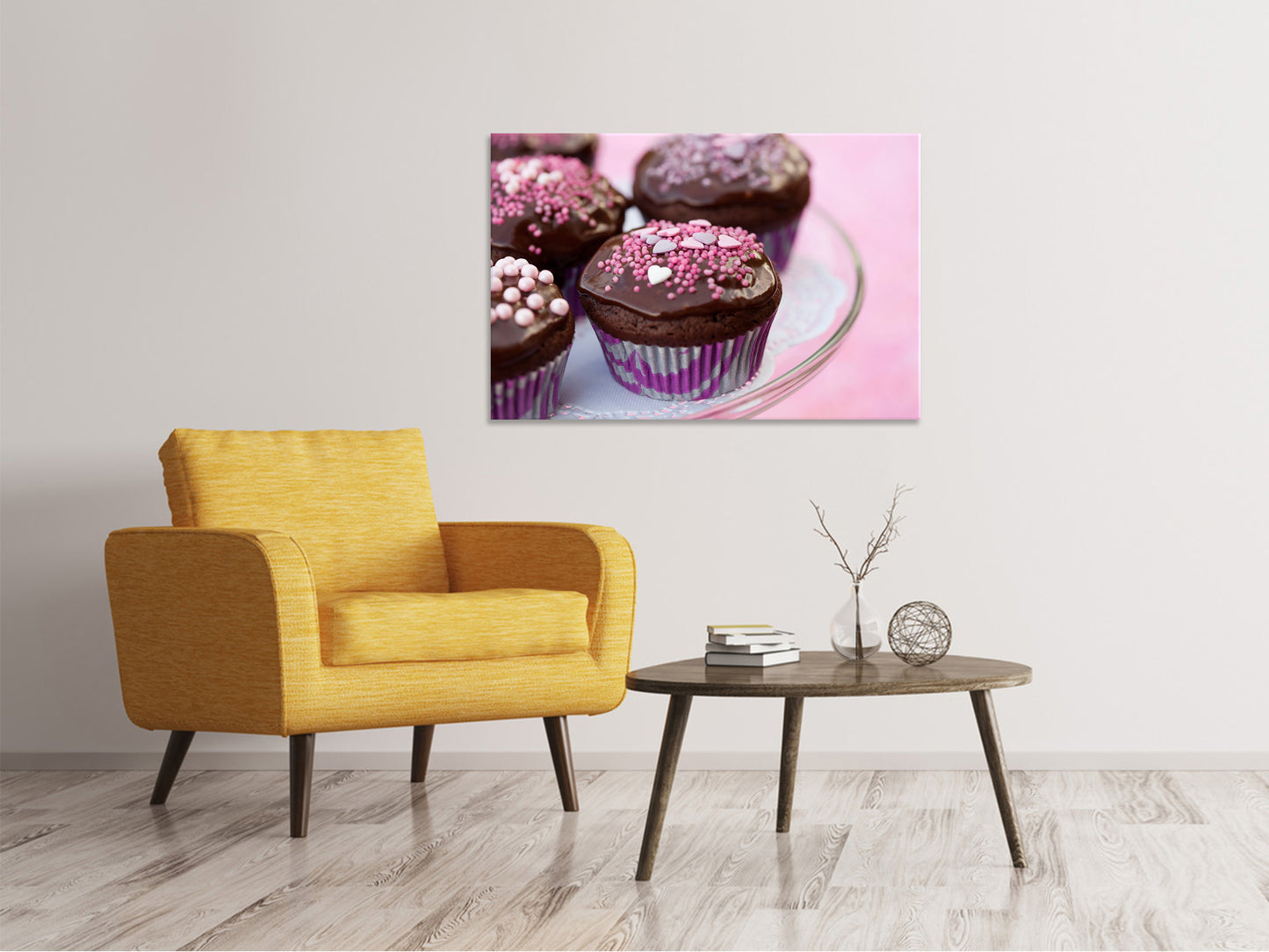 Leinwandbild Muffins