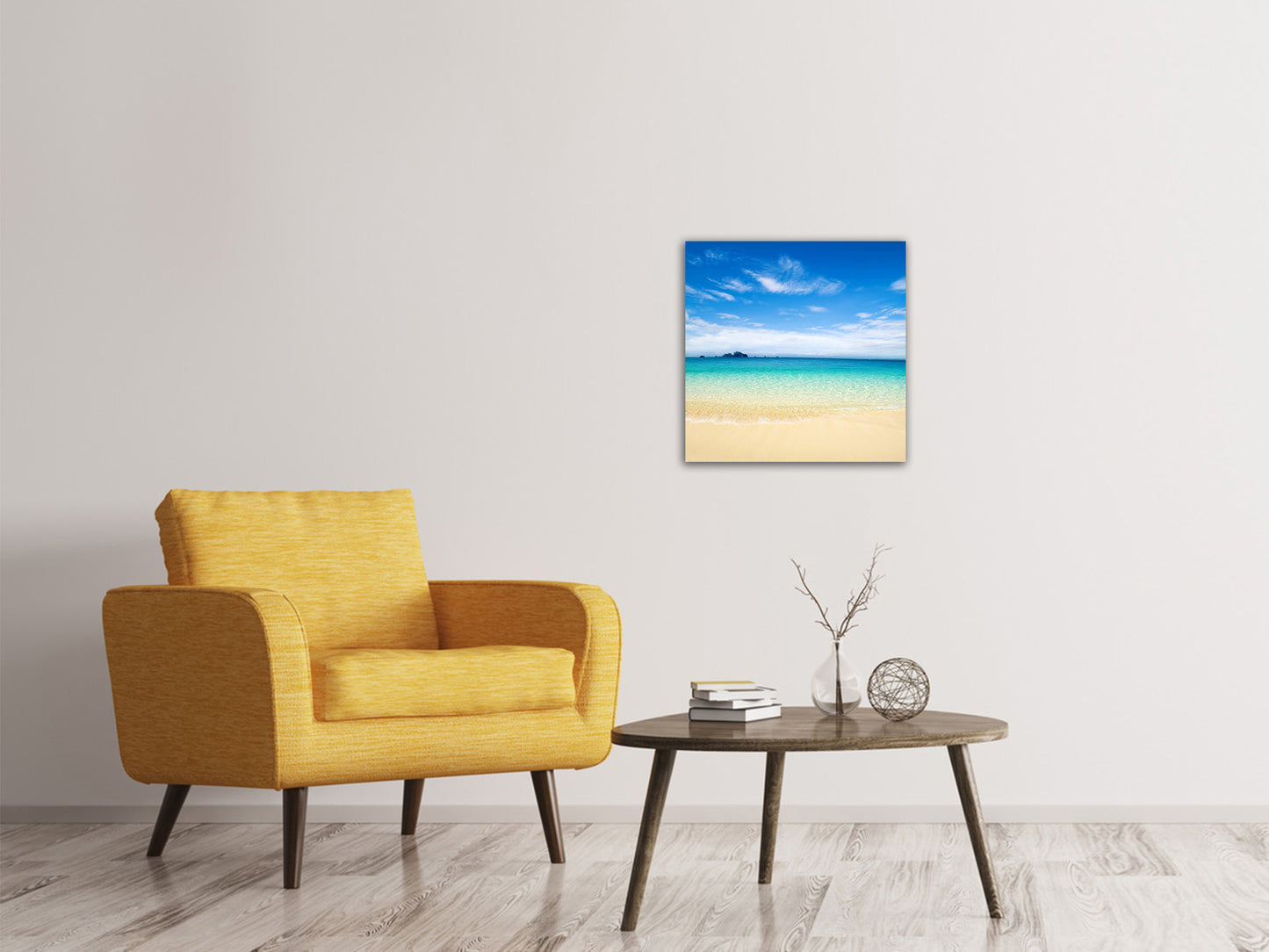Leinwandbild Blaue Lagune