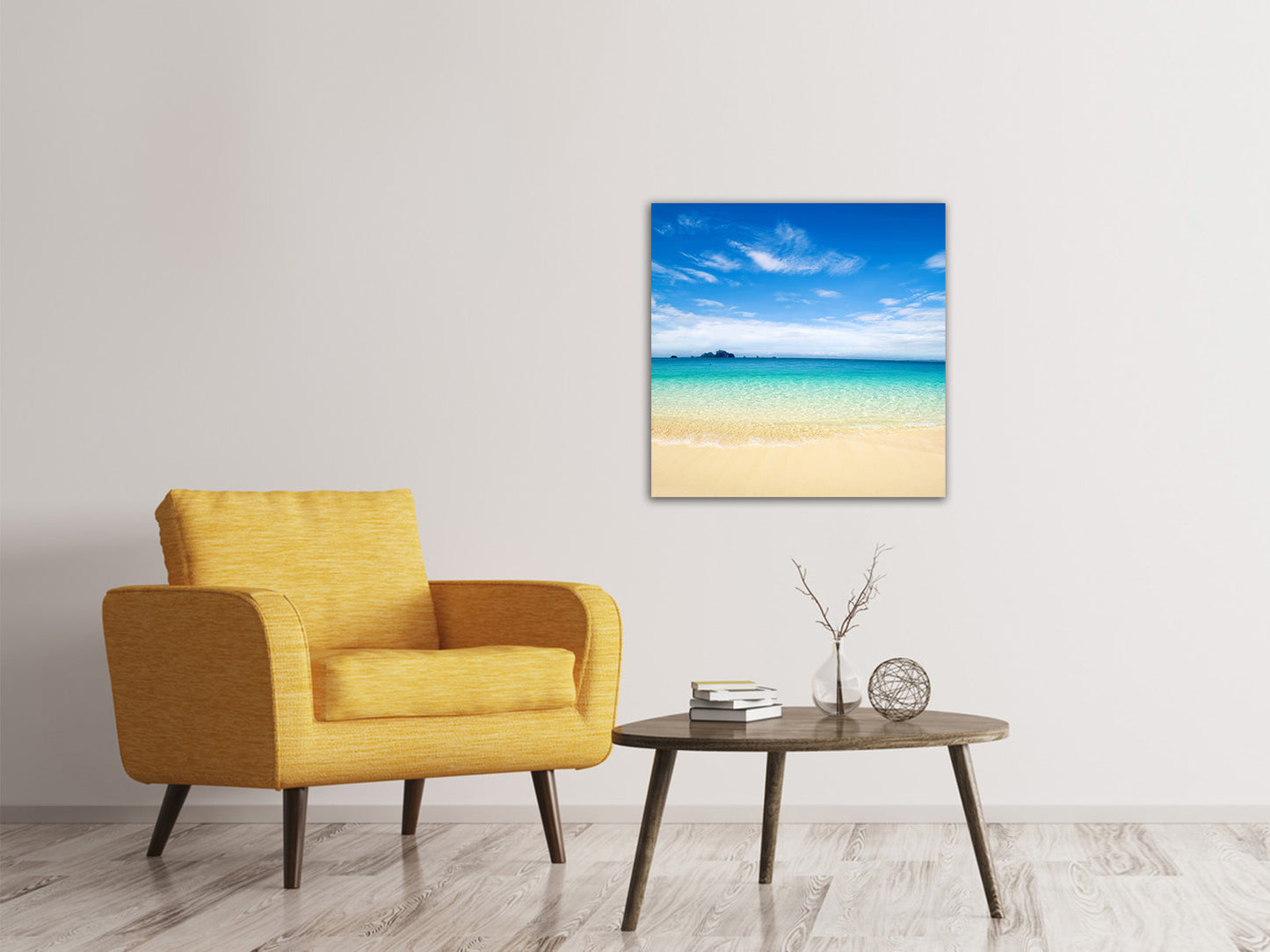 Leinwandbild Blaue Lagune
