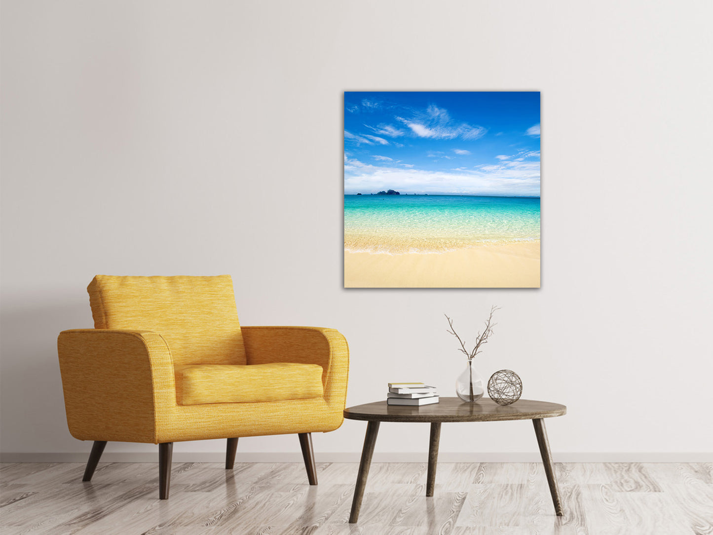 Leinwandbild Blaue Lagune