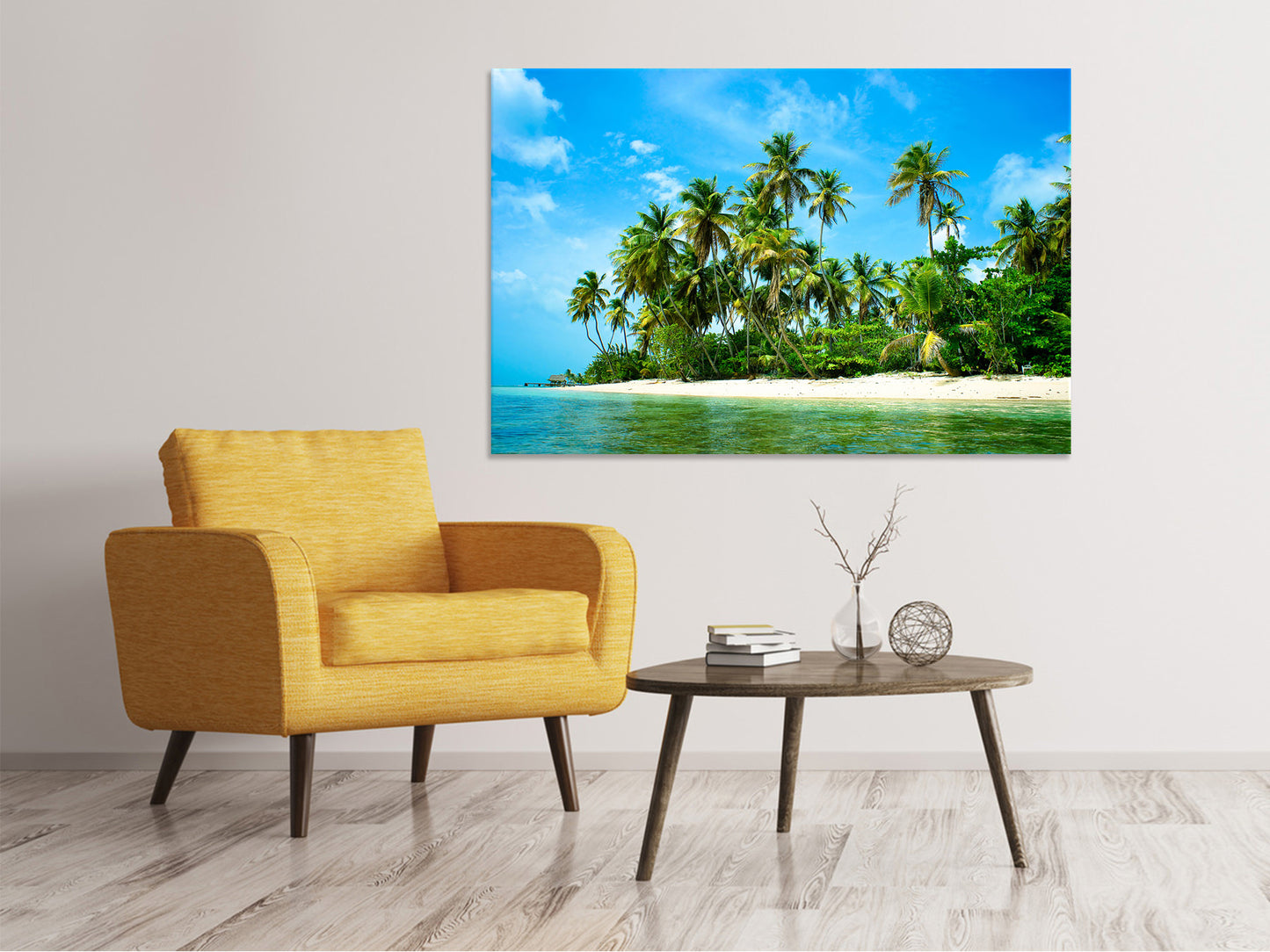 Leinwandbild Reif für die Ferieninsel