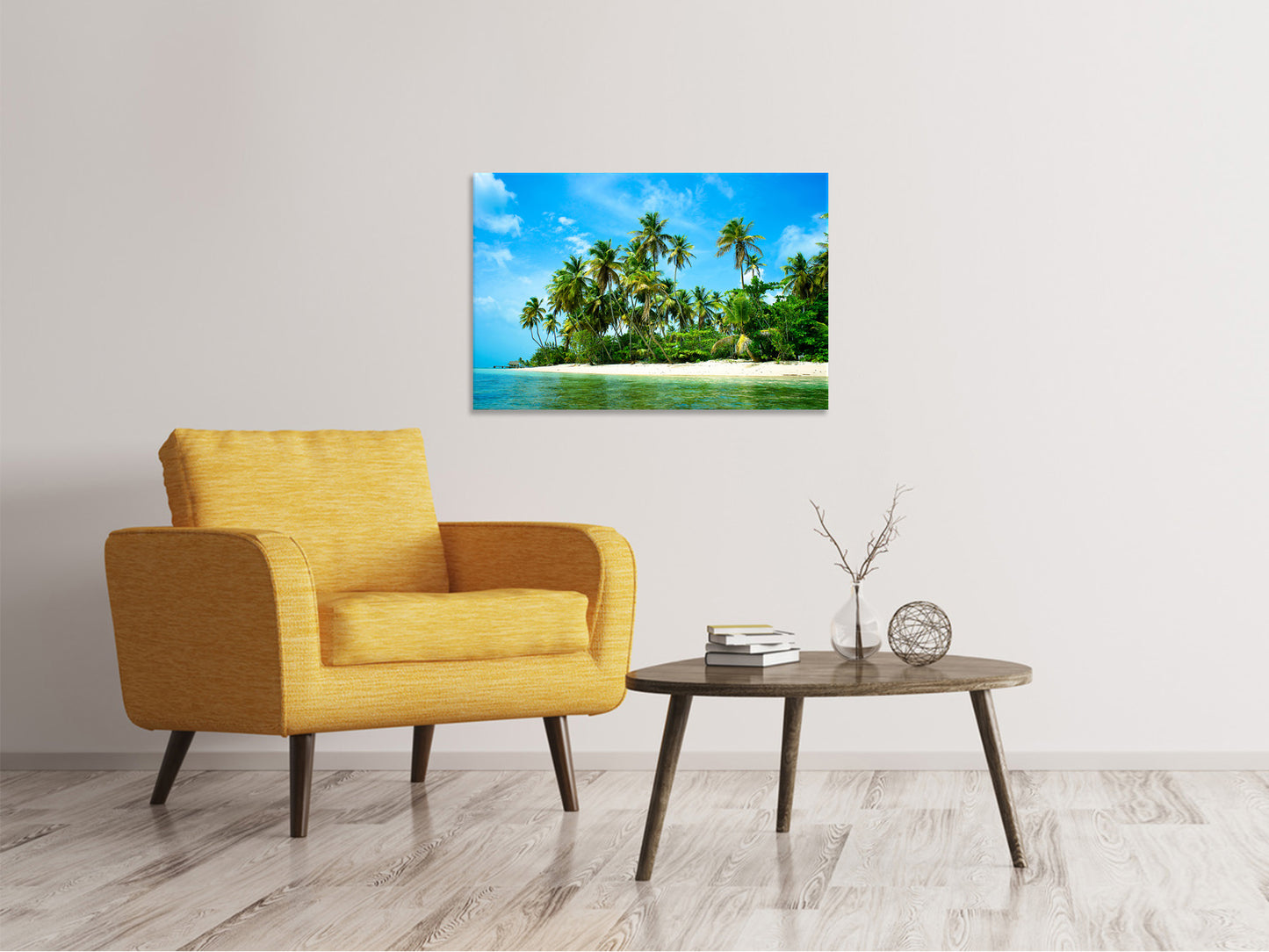 Leinwandbild Reif für die Ferieninsel