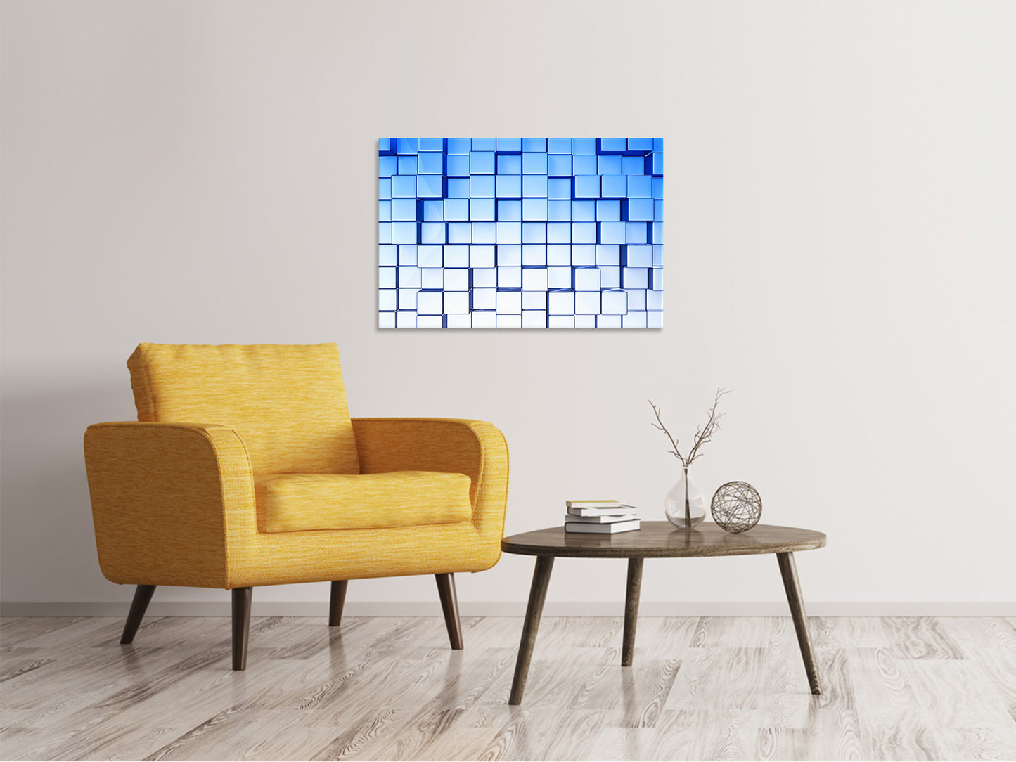Leinwandbild 3D-Symetrie
